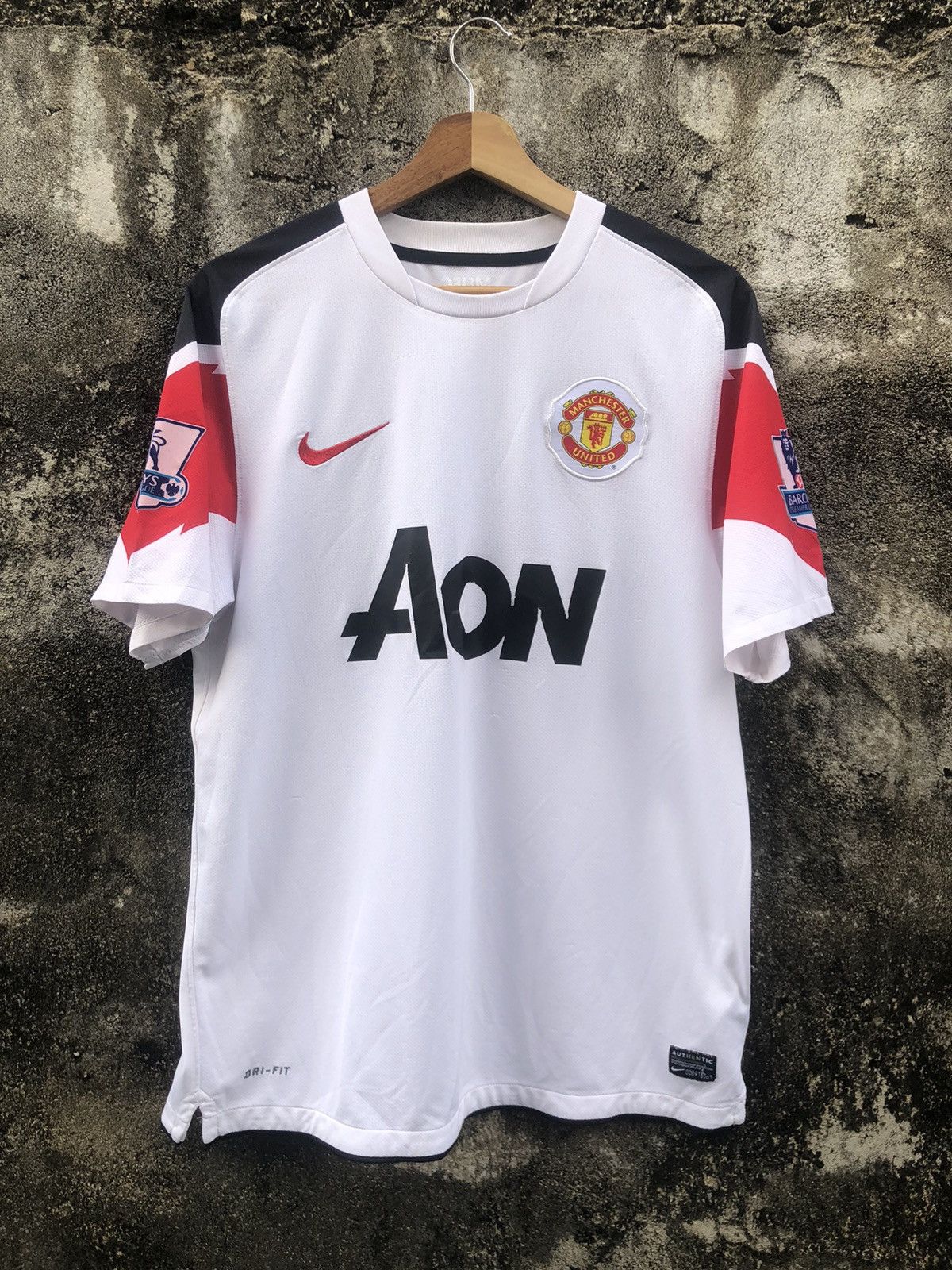 Nike Vintage 2010-2011 Manchester United Away Jersey #13 J.S Park Size US M / EU 48-50 / 2 - 1 Thumbnail
