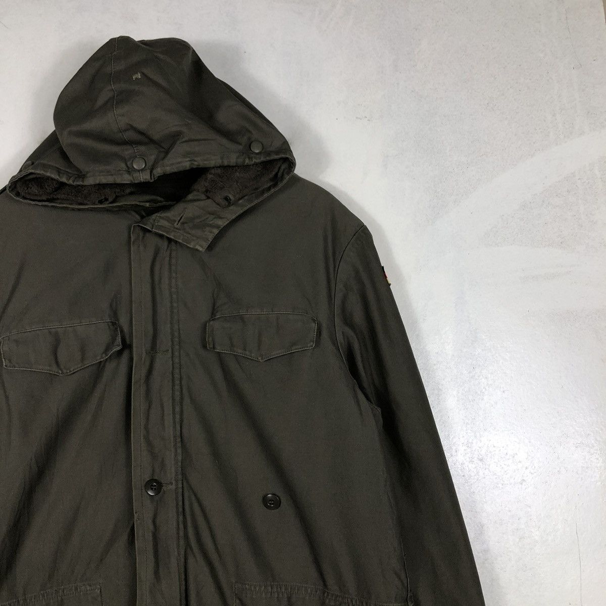 Buzz Rickson's TRUE VINTAGE 1989 SCHARRER UNTERGRIESBACH PARKA JACKET OPTI Size US M / EU 48-50 / 2 - 8 Thumbnail