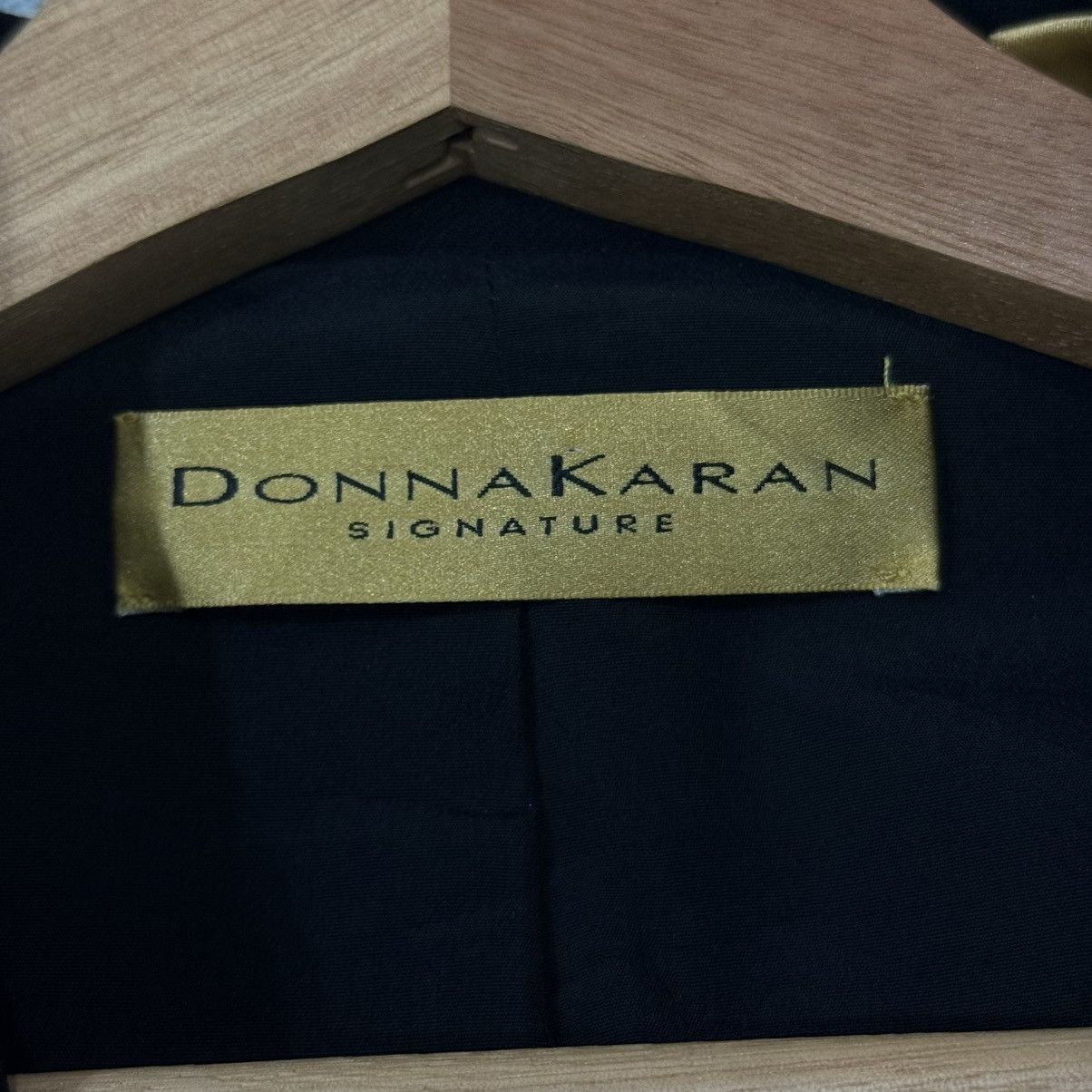 Vintage Donna Karan Signature Wool Rayon Hook Button Jacket