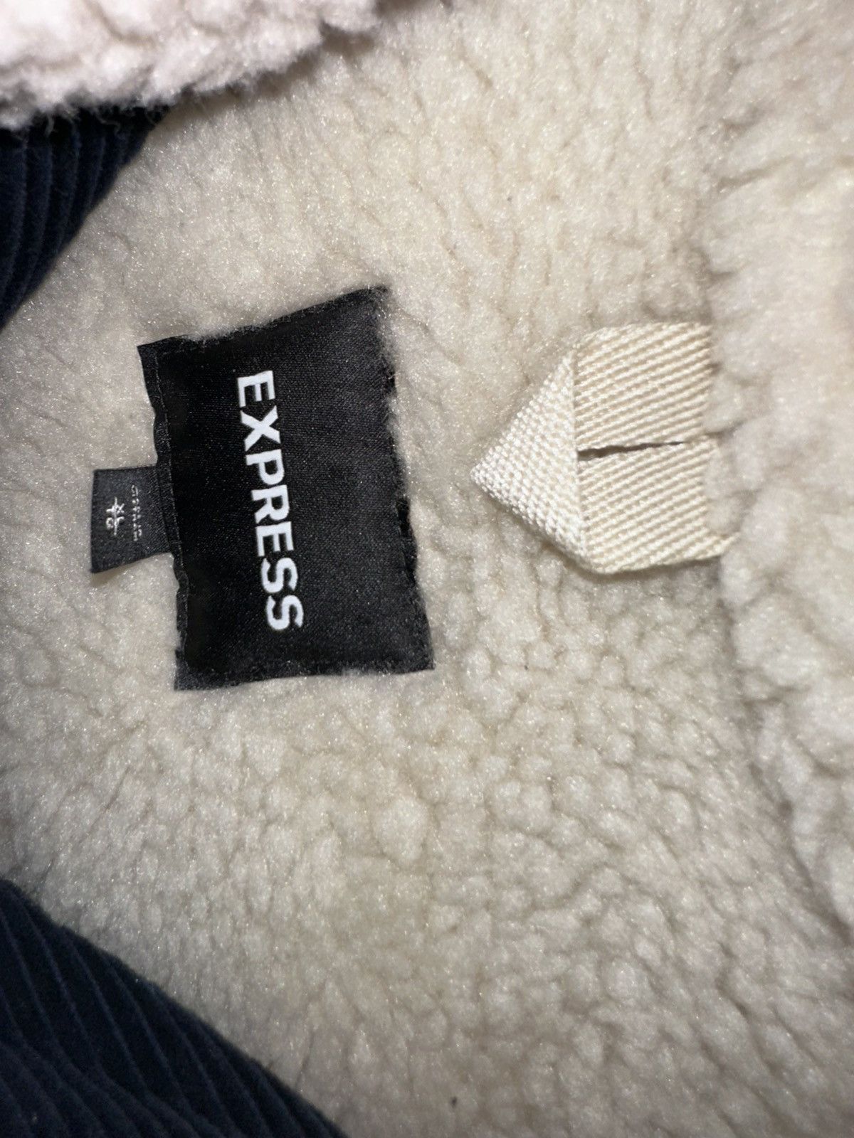 Express Corduroy Sherpa Lined Coat Size US XL / EU 56 / 4 - 3 Thumbnail