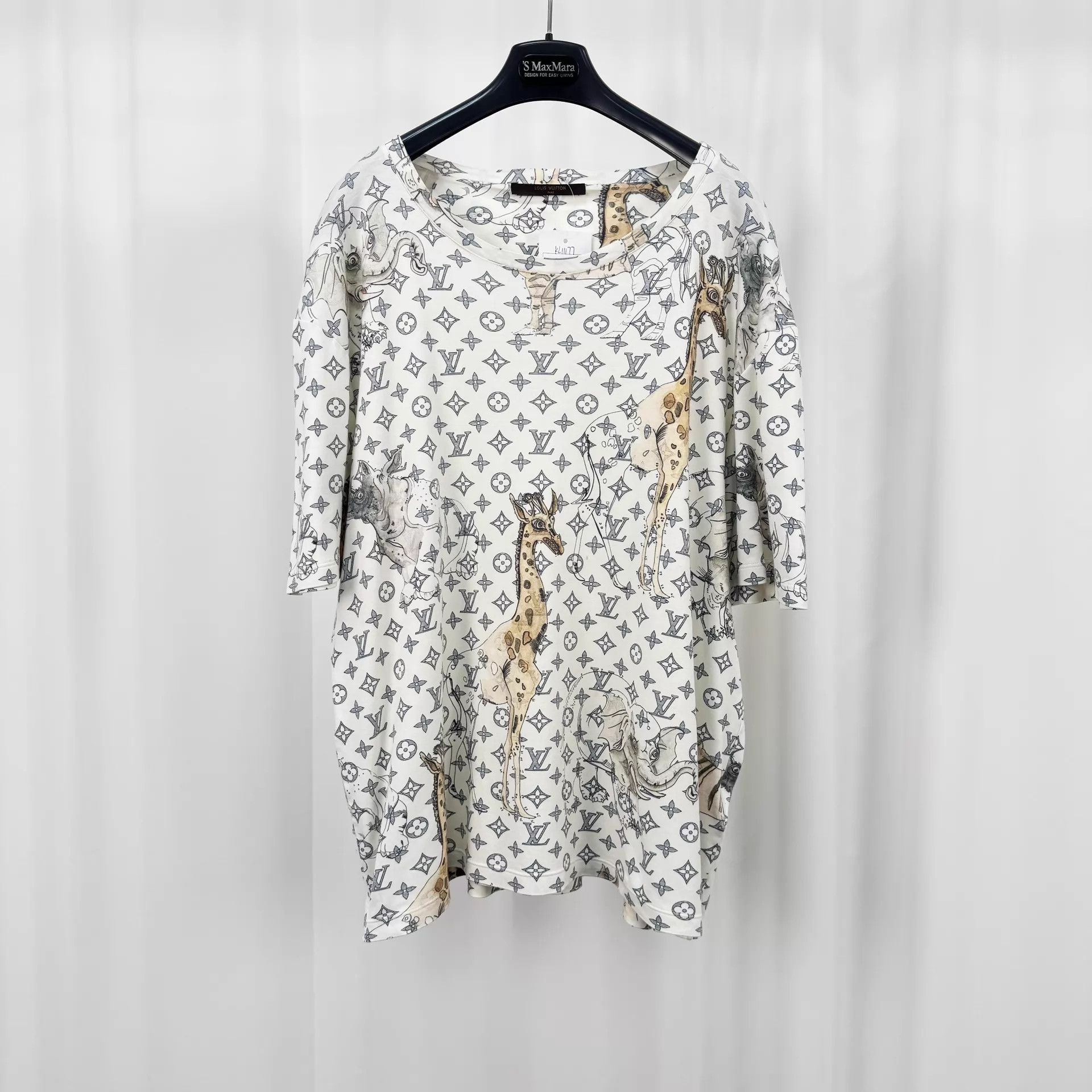 Louis Vuitton LV Zoo Monogram All Over Print Short Tee 5L 98 New Size 4XL / US 24-26 - 1 Thumbnail