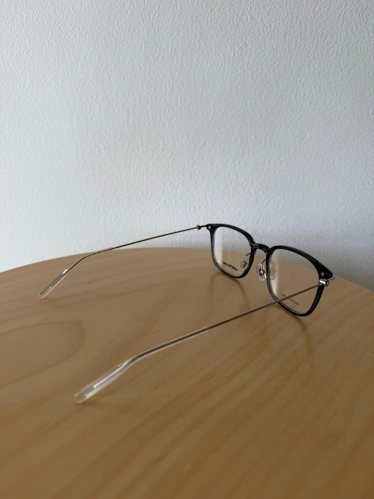 Montblanc New montblanc optical glasses frames eyeglasses MB0100O 001 Size ONE SIZE - 7 Thumbnail