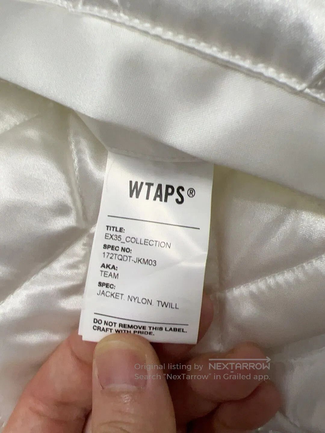 Wtaps WTAPS 17AW Team Jacket XL. Size US XL / EU 56 / 4 - 6 Thumbnail