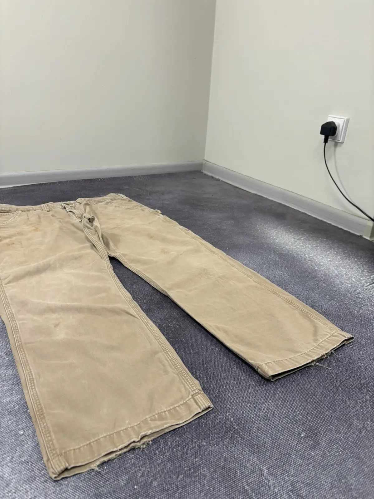 Carhartt × Vintage Vintage Carhartt Y2K Relaxed Fit Hype Carpenter Baggy Pants Size US 40 / EU 56 - 7 Thumbnail