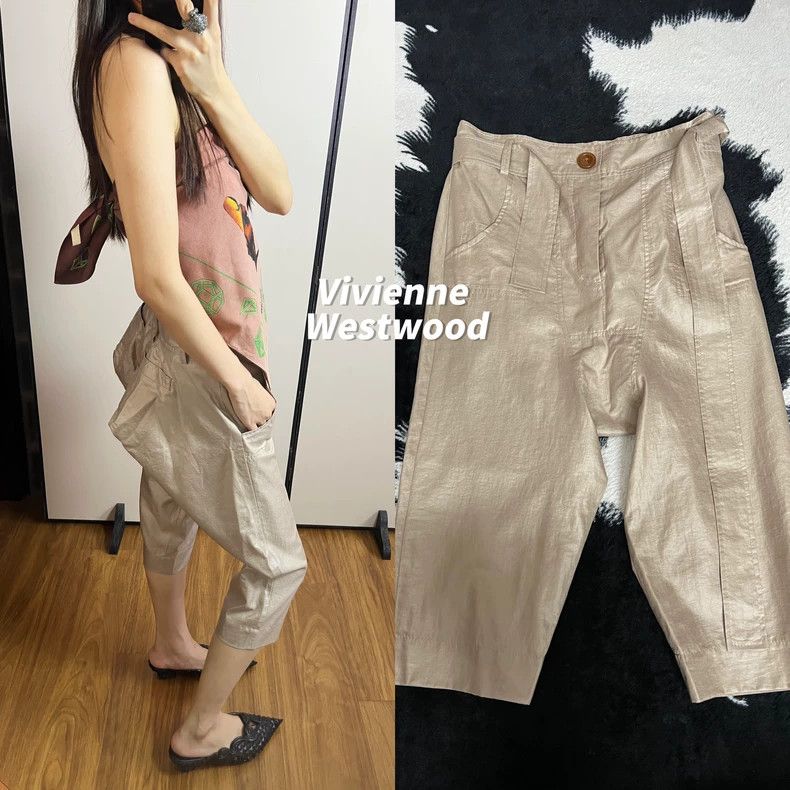 Vivienne Westwood Vivienne Westwood size 2 Champagne Duck Butt Tie Belt Seven Size 25" / US 0 / IT 36 - 1 Thumbnail