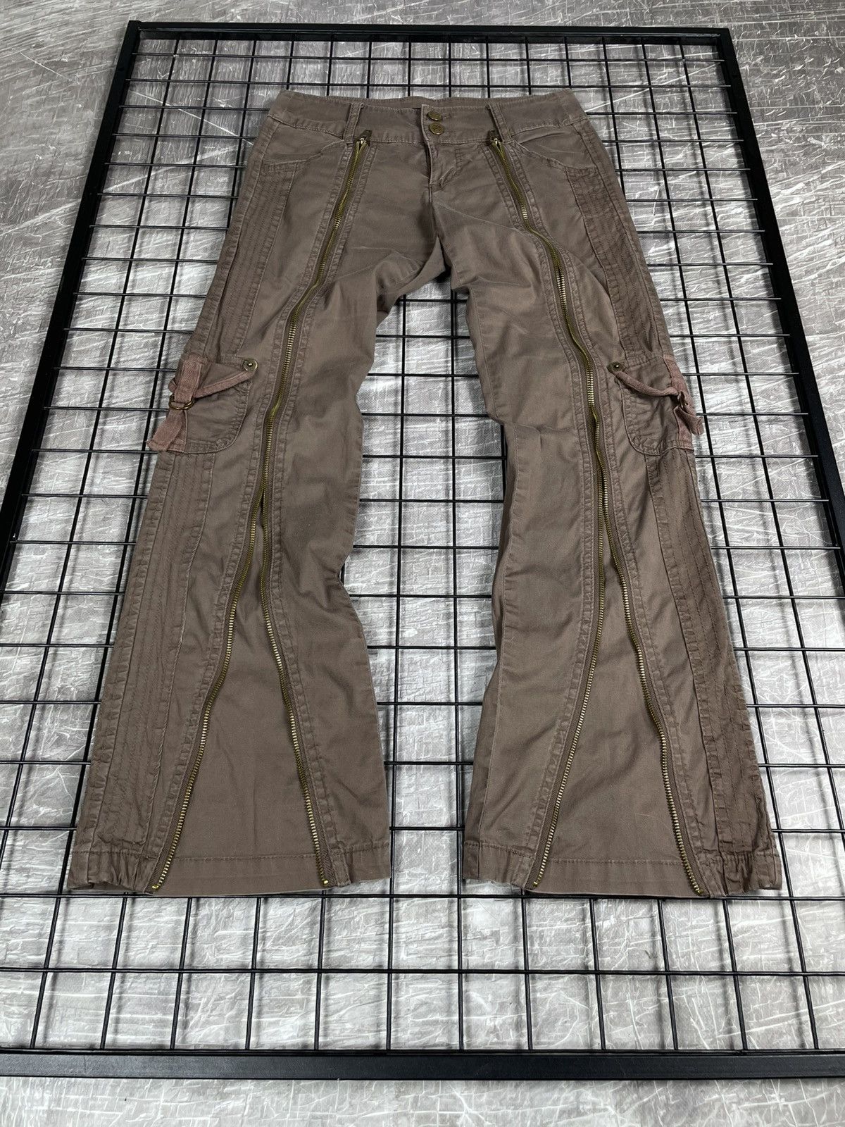 Le Grande Bleu (L.G.B.) 00s Full Zip Pant Y2K Dolce Gabbana Archive Japanese GOA Vib Size 30" / US 8 / IT 44 - 7 Thumbnail