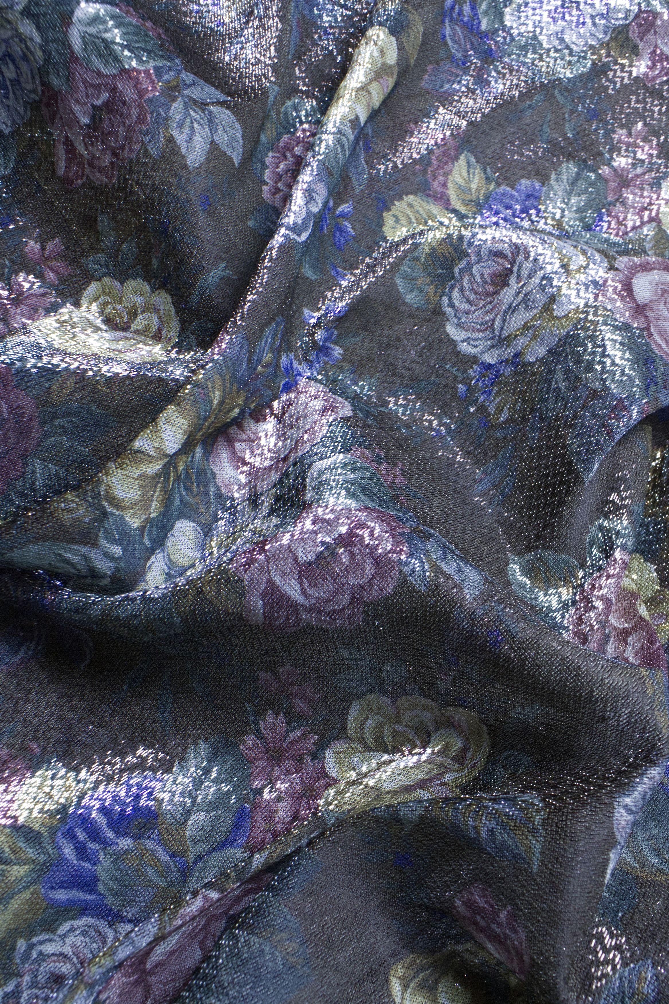 Yohji Yamamoto Vintage Yohji Yamamoto Floral Golden Shirt Size US S / EU 44-46 / 1 - 2 Thumbnail