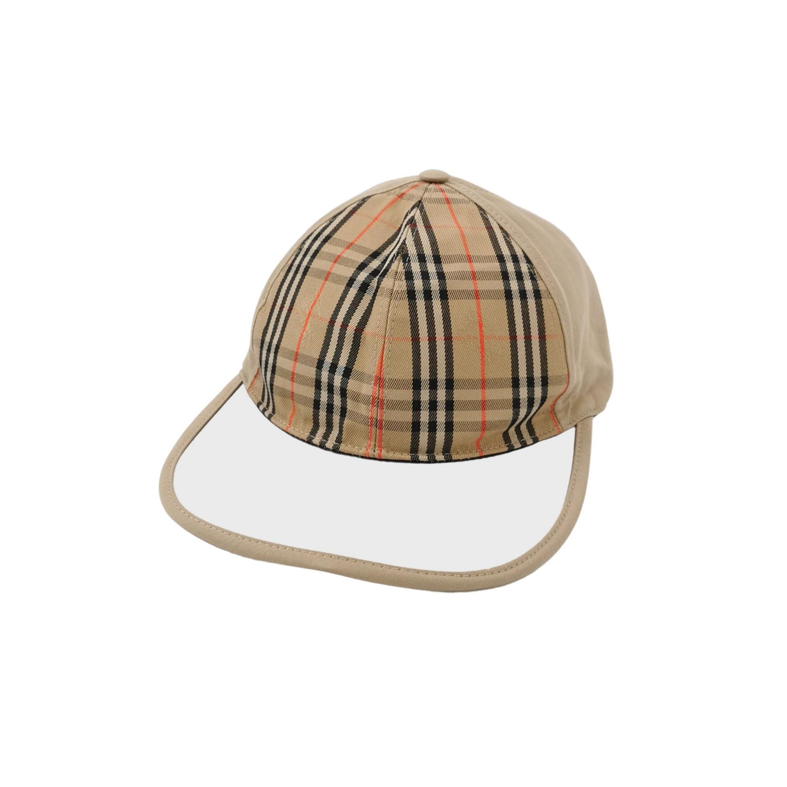 Burberry Burberry Check Transparent Visor Baseball Cap S/M Size ONE SIZE - 1 Thumbnail