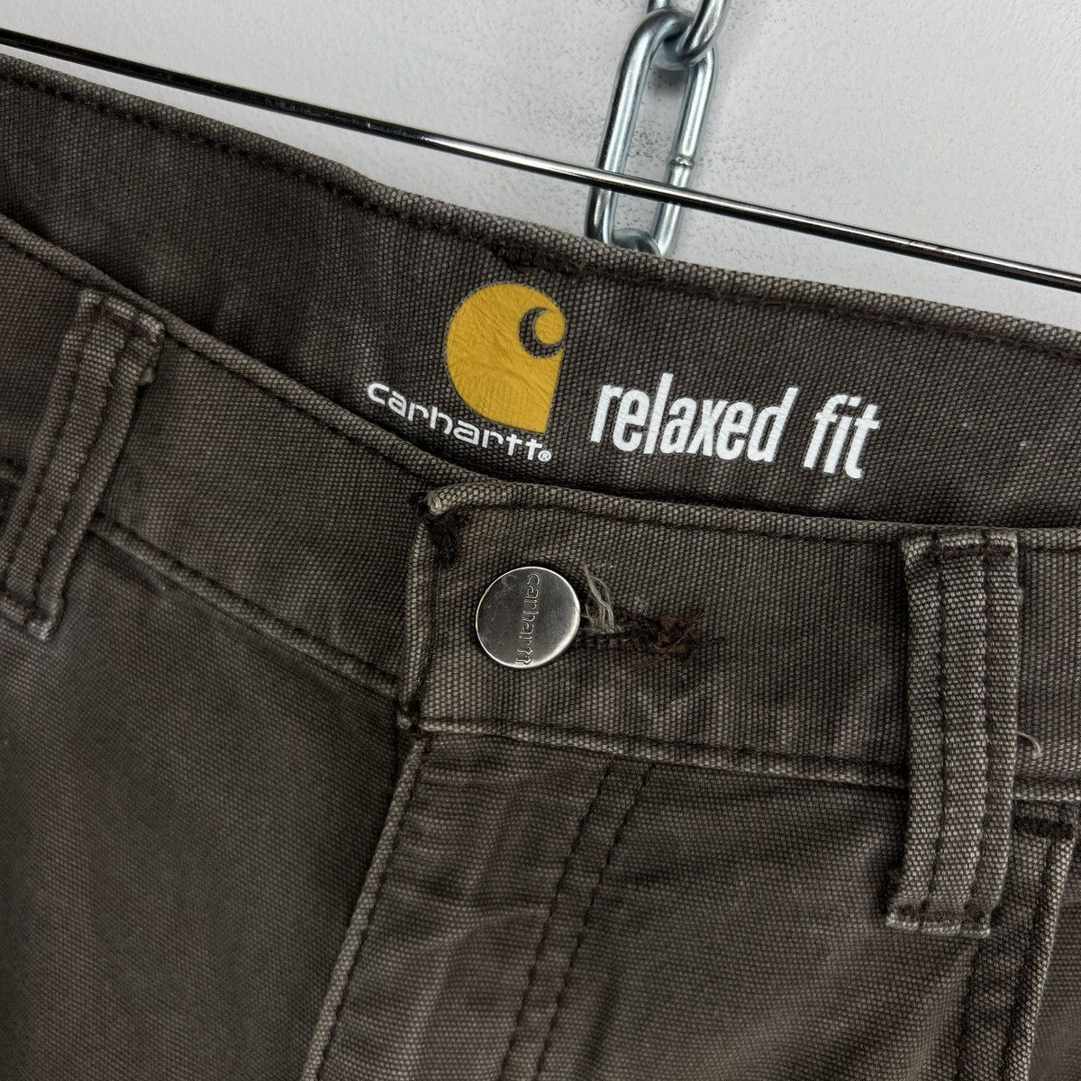 Carhartt Vintage Moss Green Brown Carhartt 32x30 Size US 32 / EU 48 - 5 Thumbnail