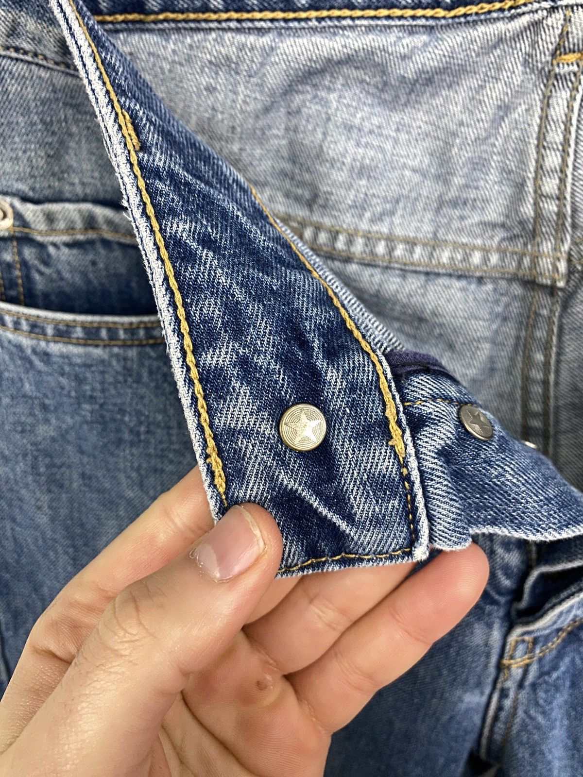 Golden Goose 🇮🇹 Golden Goose Deluxe Brand Jeans Venezia Y2K Rare Retro Size US 29 - 7 Thumbnail