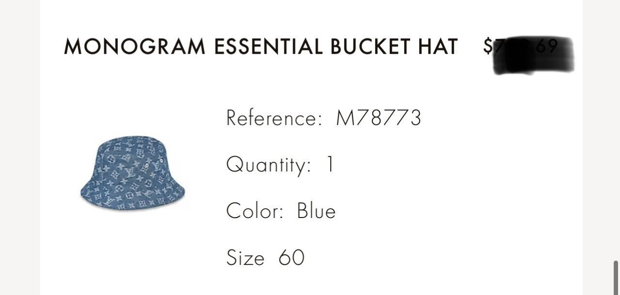 Louis Vuitton LOUIS VUITTON MONOGRAM ESSENTIAL BUCKET HAT Size ONE SIZE - 5 Thumbnail
