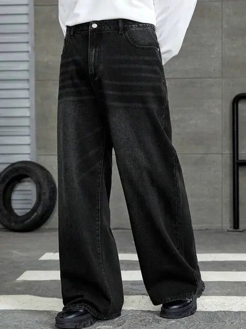 Jean Loose fit Vintage Jeans Denim Size US 32 / EU 48 - 1 Thumbnail