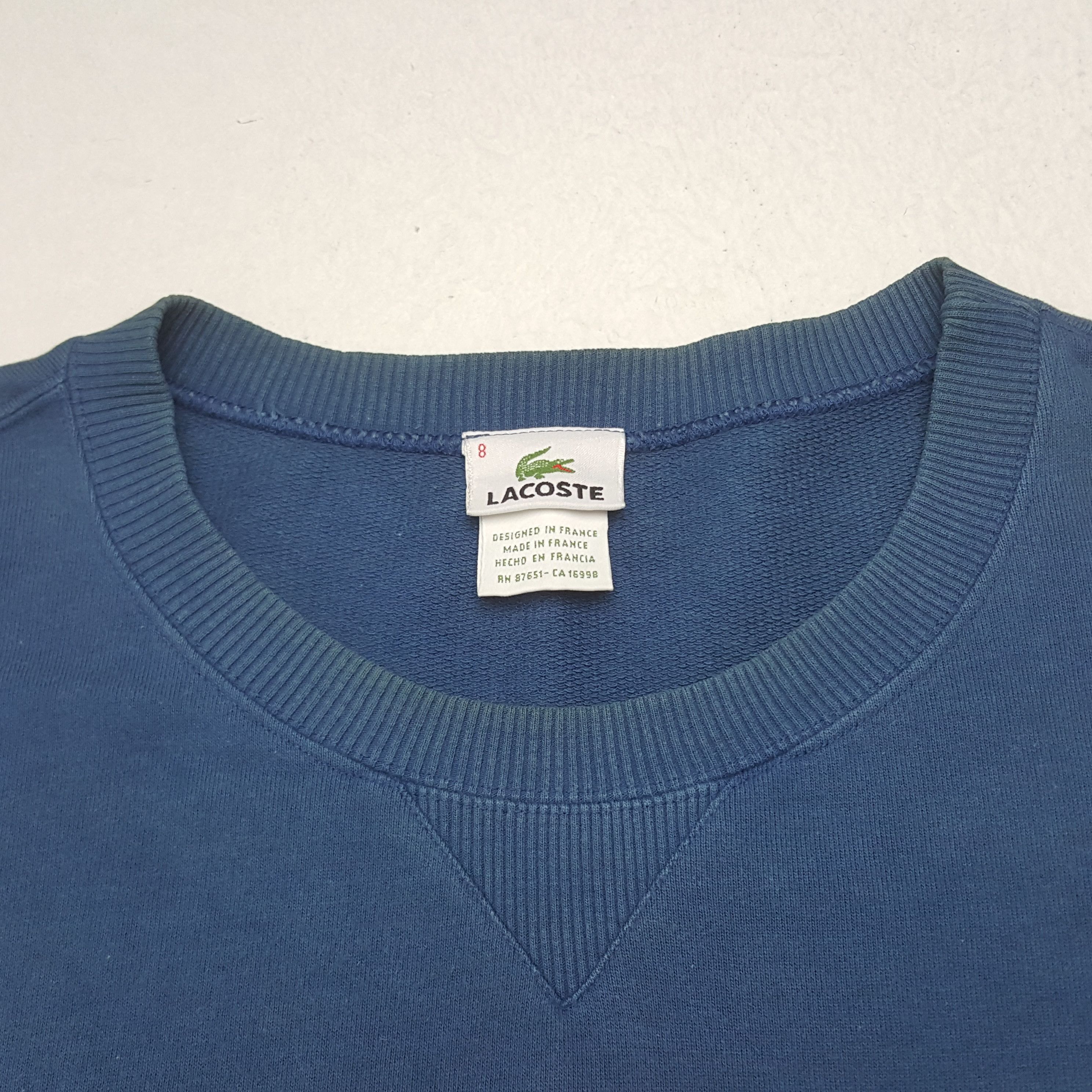 Lacoste Vintage Lacoste Tennis Sport Style Sweatshirt C291N20 Size US L / EU 52-54 / 3 - 4 Thumbnail