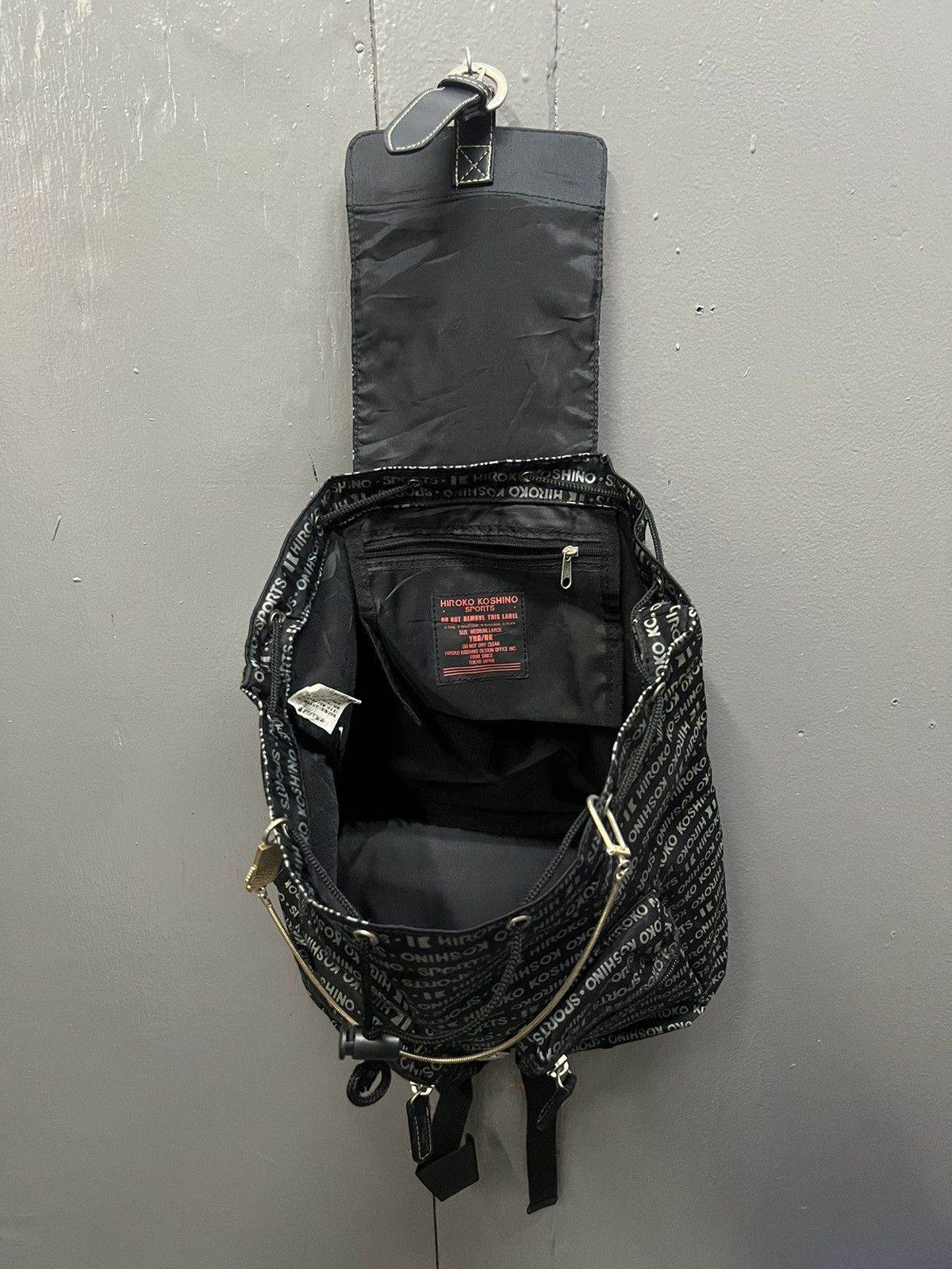 Hiroko Koshino Homme Hiroko Koshino Sports Bacpak Multipocket Size ONE SIZE - 9 Thumbnail