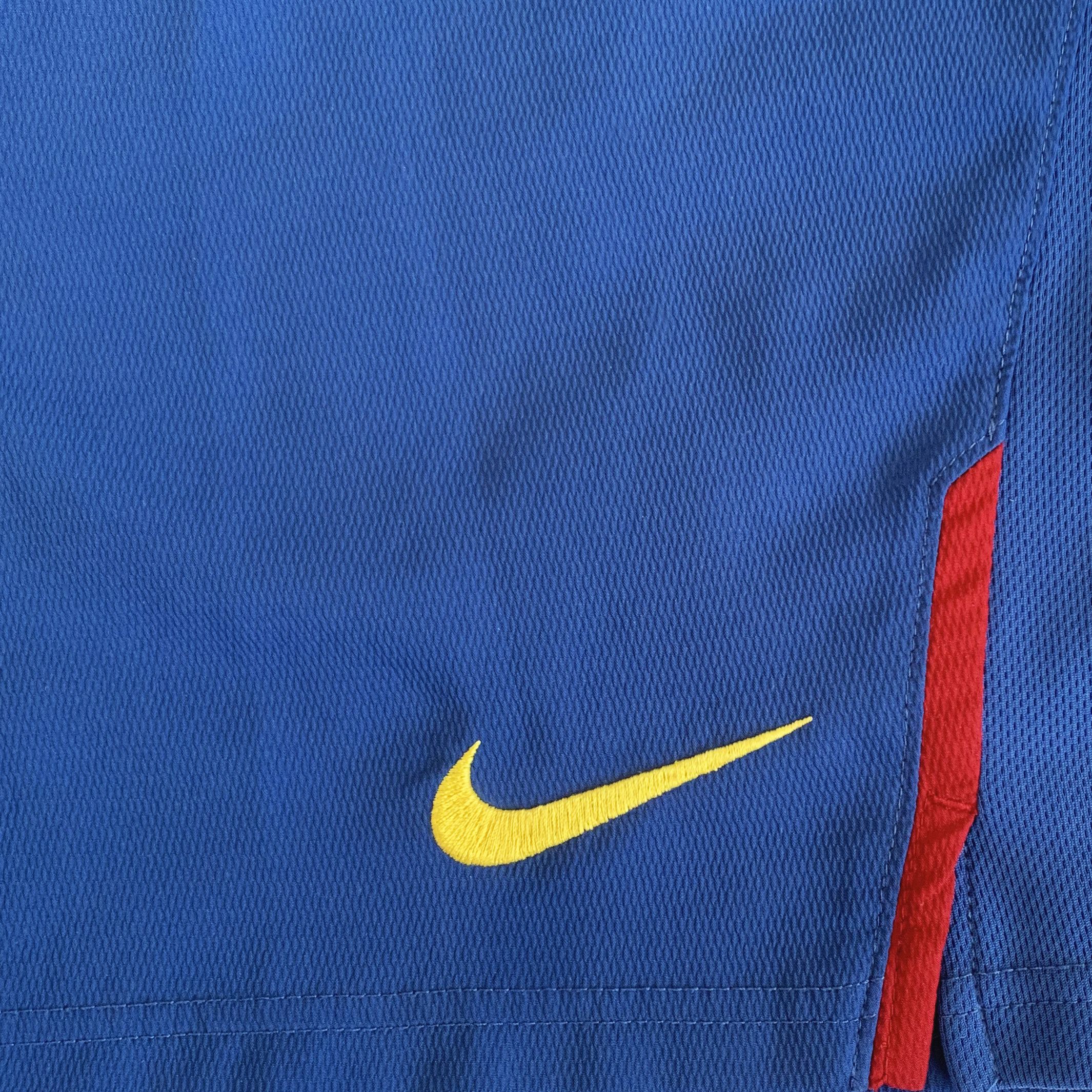 Nike Y2K NIKE BARCELONA FC Shorts Soccer Football Kit Jersey Size US 30 / EU 46 - 5 Thumbnail