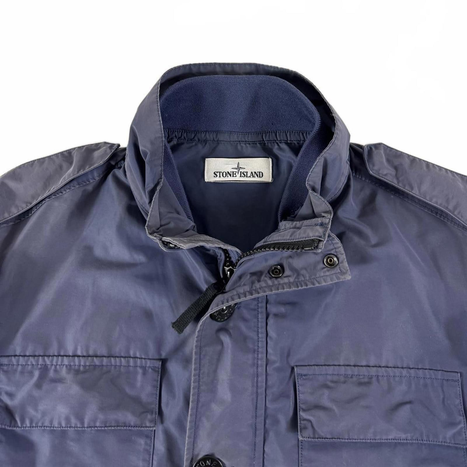 Stone Island Stone Island Micro Reps Field Jacket Blue Large Size US L / EU 52-54 / 3 - 5 Thumbnail
