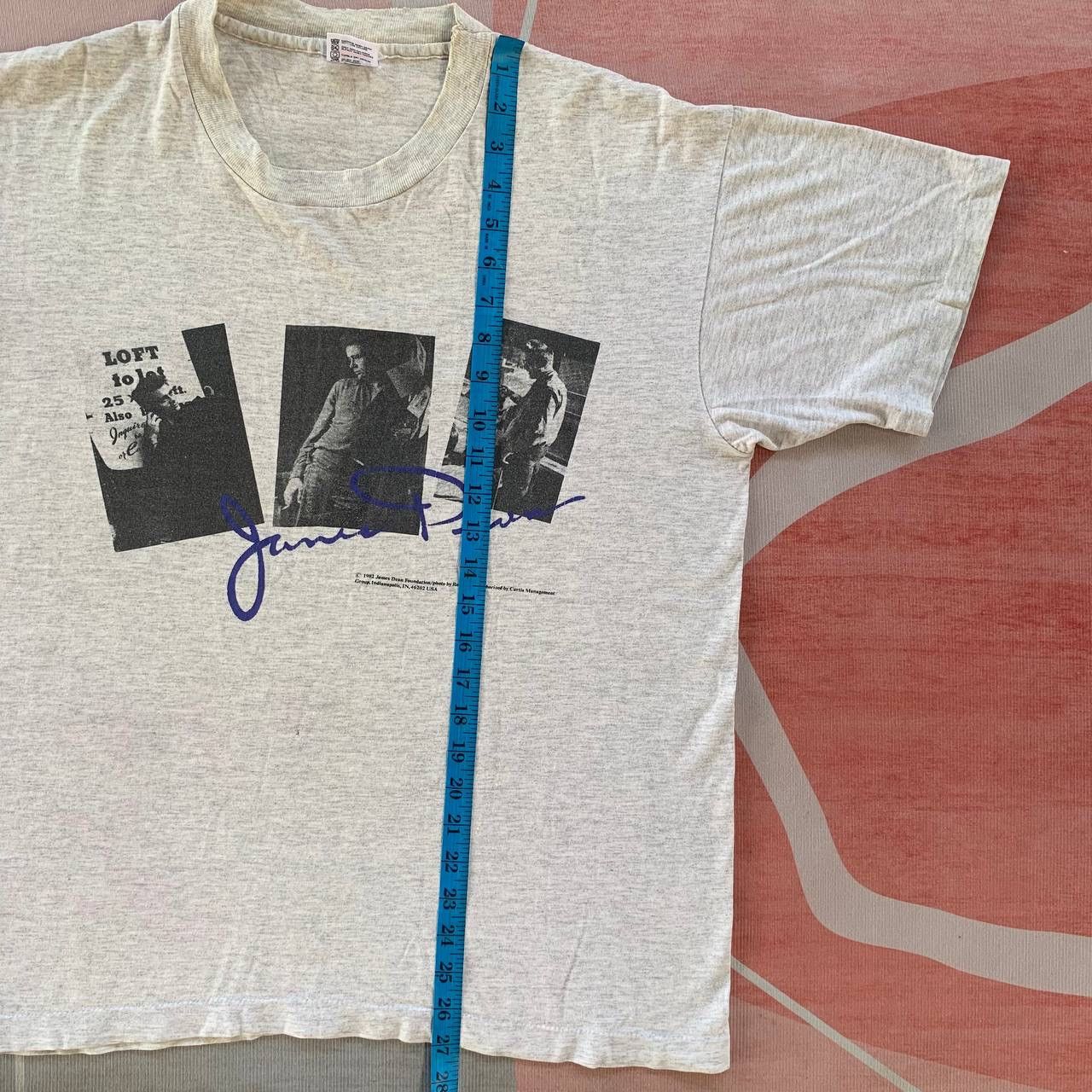 Art Comes First Rare Distressed Vintage James Dean Photo Tees Size US L / EU 52-54 / 3 - 15 Thumbnail