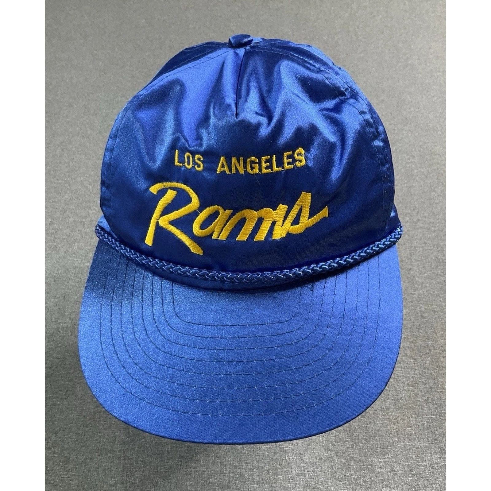 Other Vintage Los Angeles Rams Nylon Hat Nissin Rare Size ONE SIZE - 1 Thumbnail