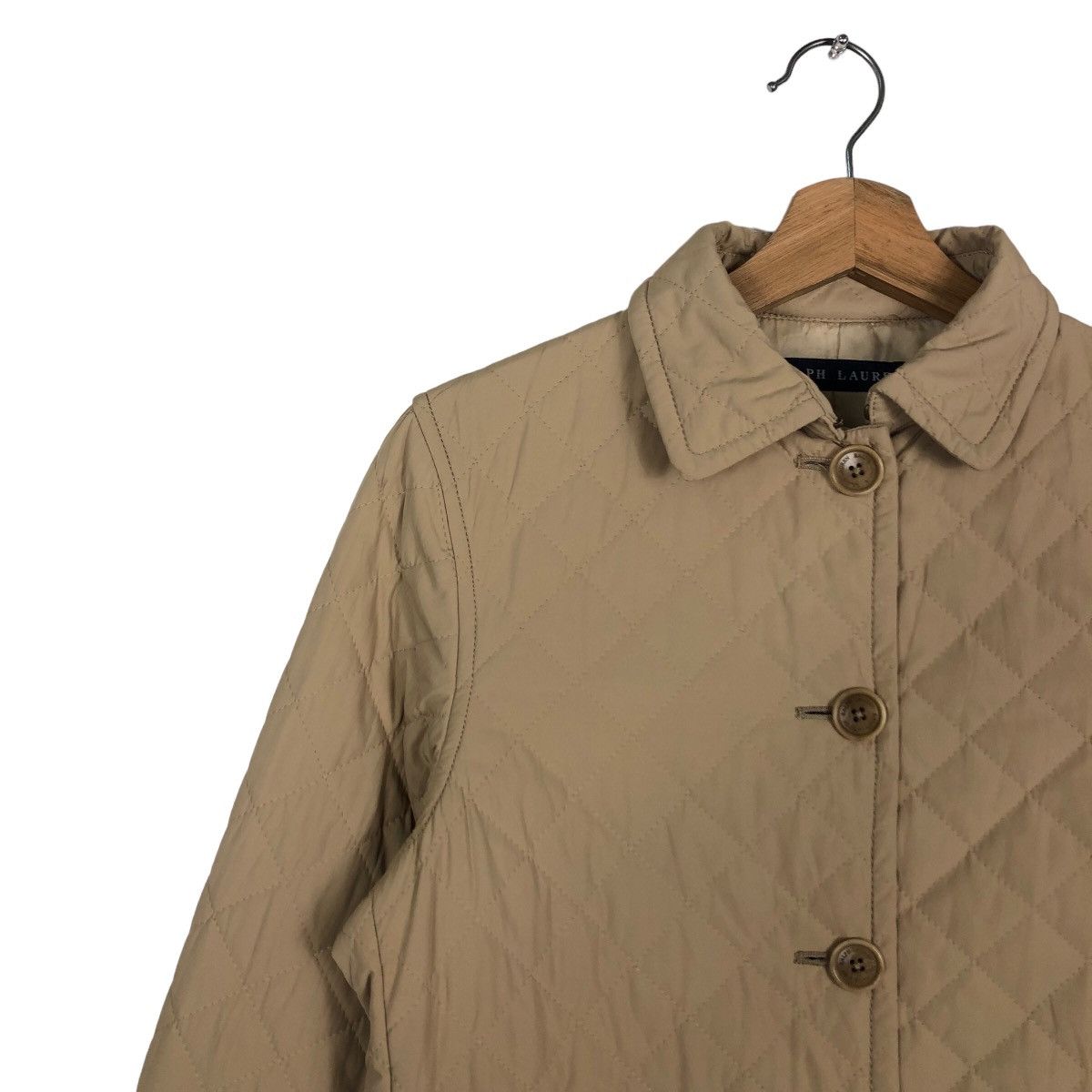 Ralph Lauren 🔥90’s Vintage Quilted Jacket Button Ralph Lauren Size M / US 6-8 / IT 42-44 - 7 Thumbnail
