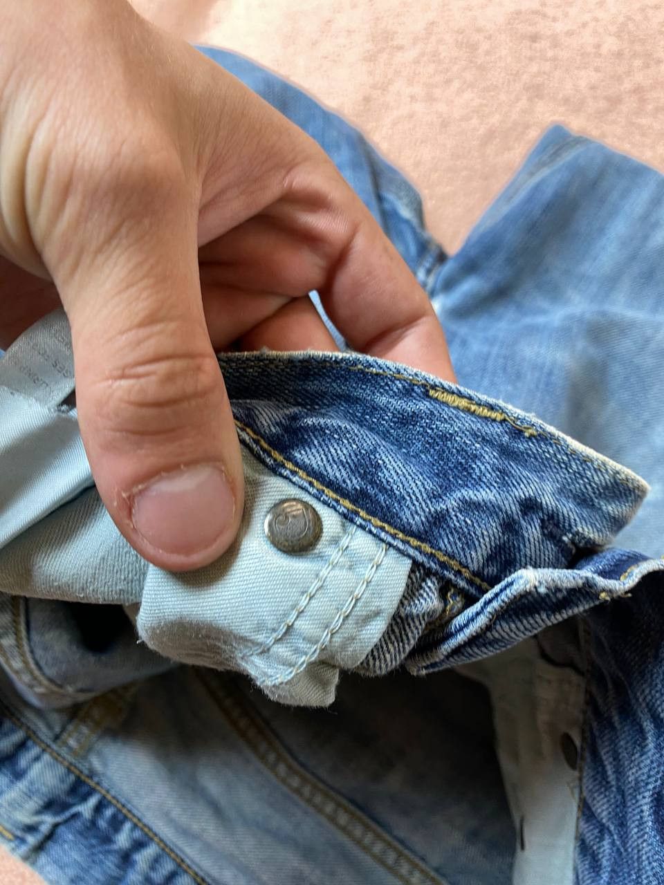 Carhartt × Japanese Brand Vintage Carhartt Y2K distressed Flare denim pants Size US 32 / EU 48 - 4 Thumbnail