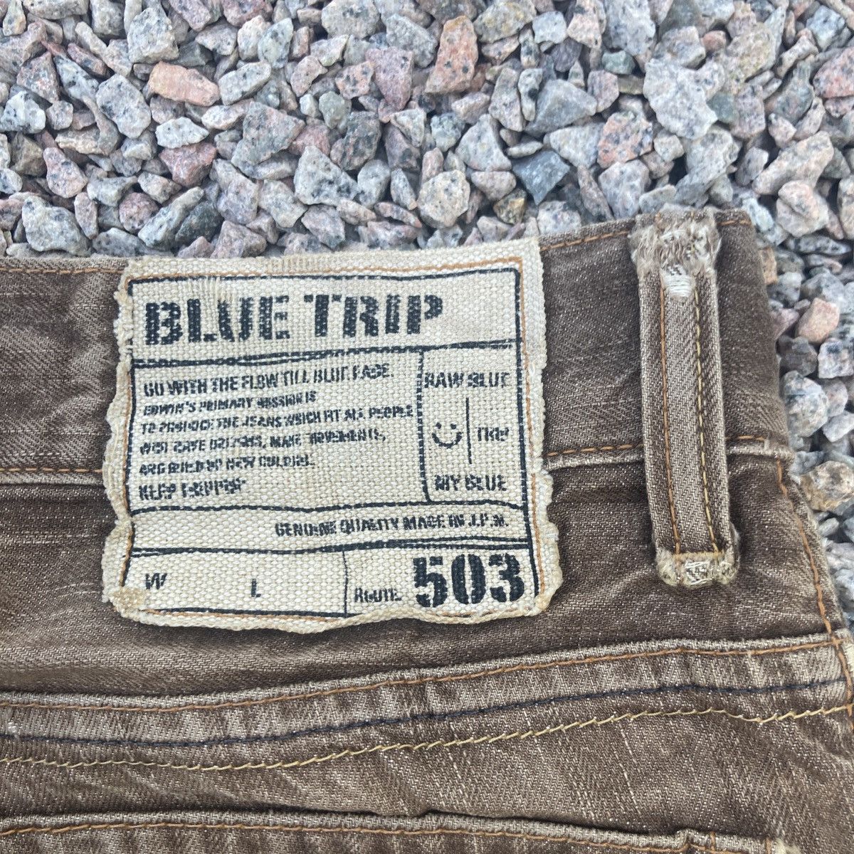 Edwin EDWIN 503 BLUE TRIP BOOTCUT FLARE JEANS Size US 30 / EU 46 - 13 Thumbnail