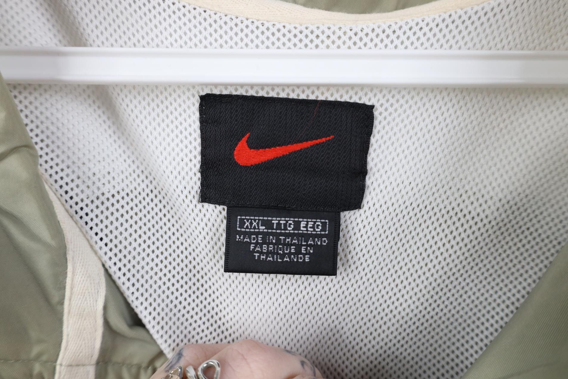 Nike Vintage Y2K Nike Mini Swoosh Sun Faded Windbreaker Jacket Size US XXL / EU 58 / 5 - 10 Thumbnail