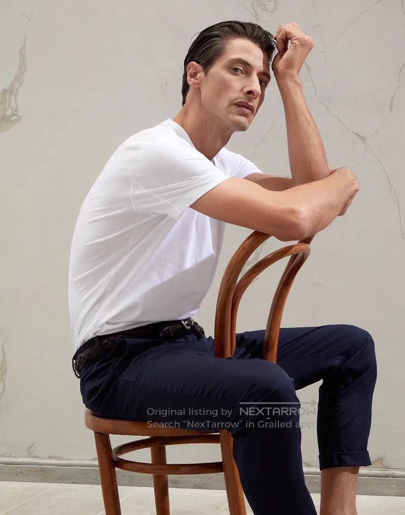 Brunello Cucinelli Brunello Cucinelli White V-Neck T-Shirt. Size US S / EU 44-46 / 1 - 9 Thumbnail