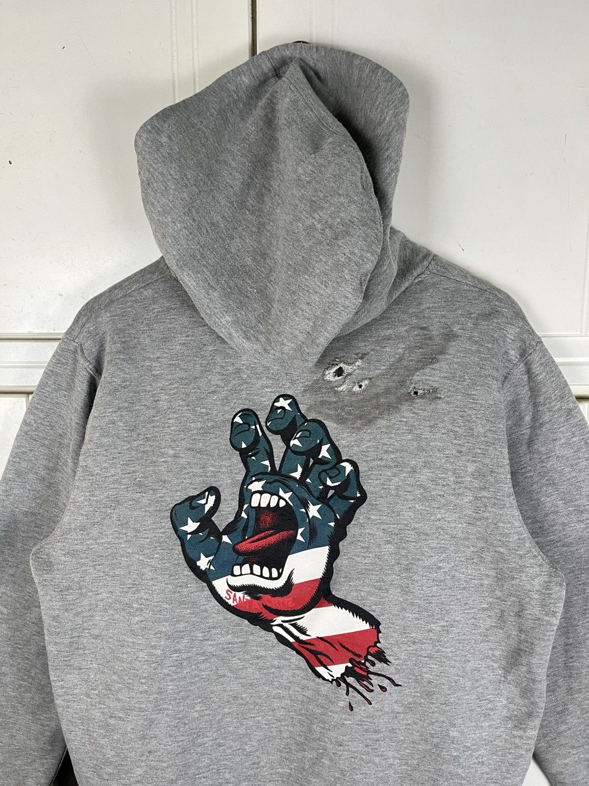 Santa Cruz Skateboards Vintage Santa Cruz Screaming Hand Hoodies Size US M / EU 48-50 / 2 - 5 Thumbnail