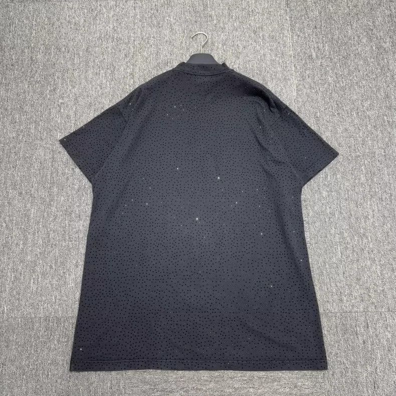 Balenciaga Balenciaga Full Print Diamond Short Sleeve Size US S / EU 44-46 / 1 - 2 Thumbnail