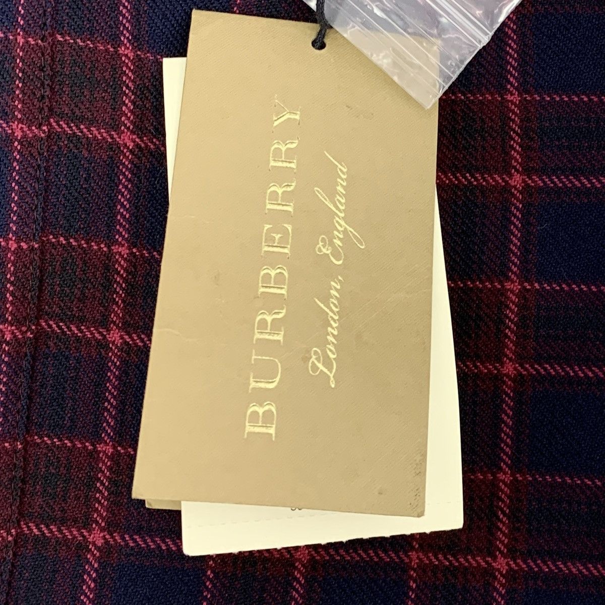 Burberry Burberry Check Wool Casual Pleated Long Skirt K26WX Size 24" / US 00 / IT 34 - 9 Thumbnail