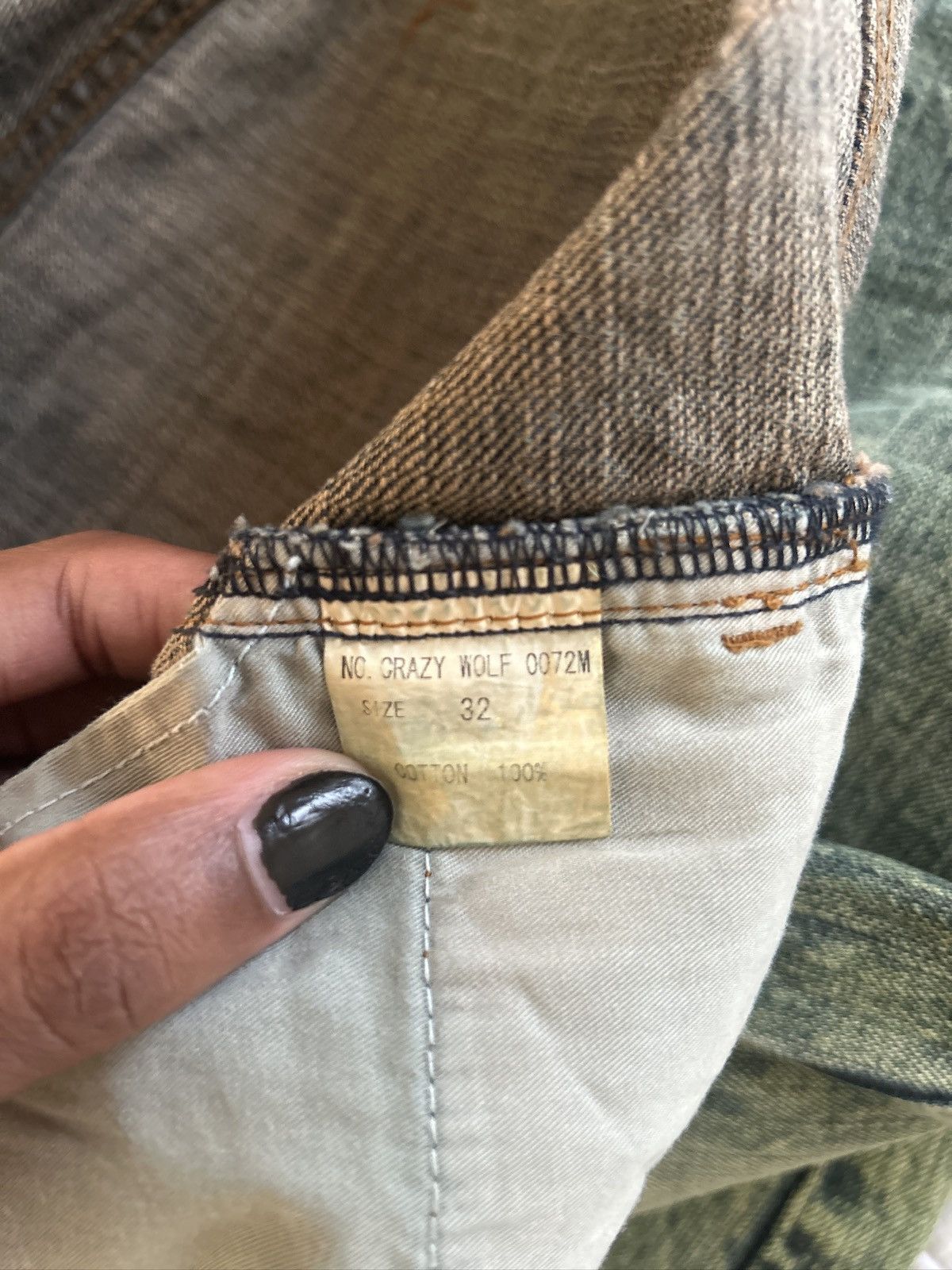 Le Grande Bleu (L.G.B.) L.G.B Crazy Wolf Denim Size US 32 / EU 48 - 4 Thumbnail