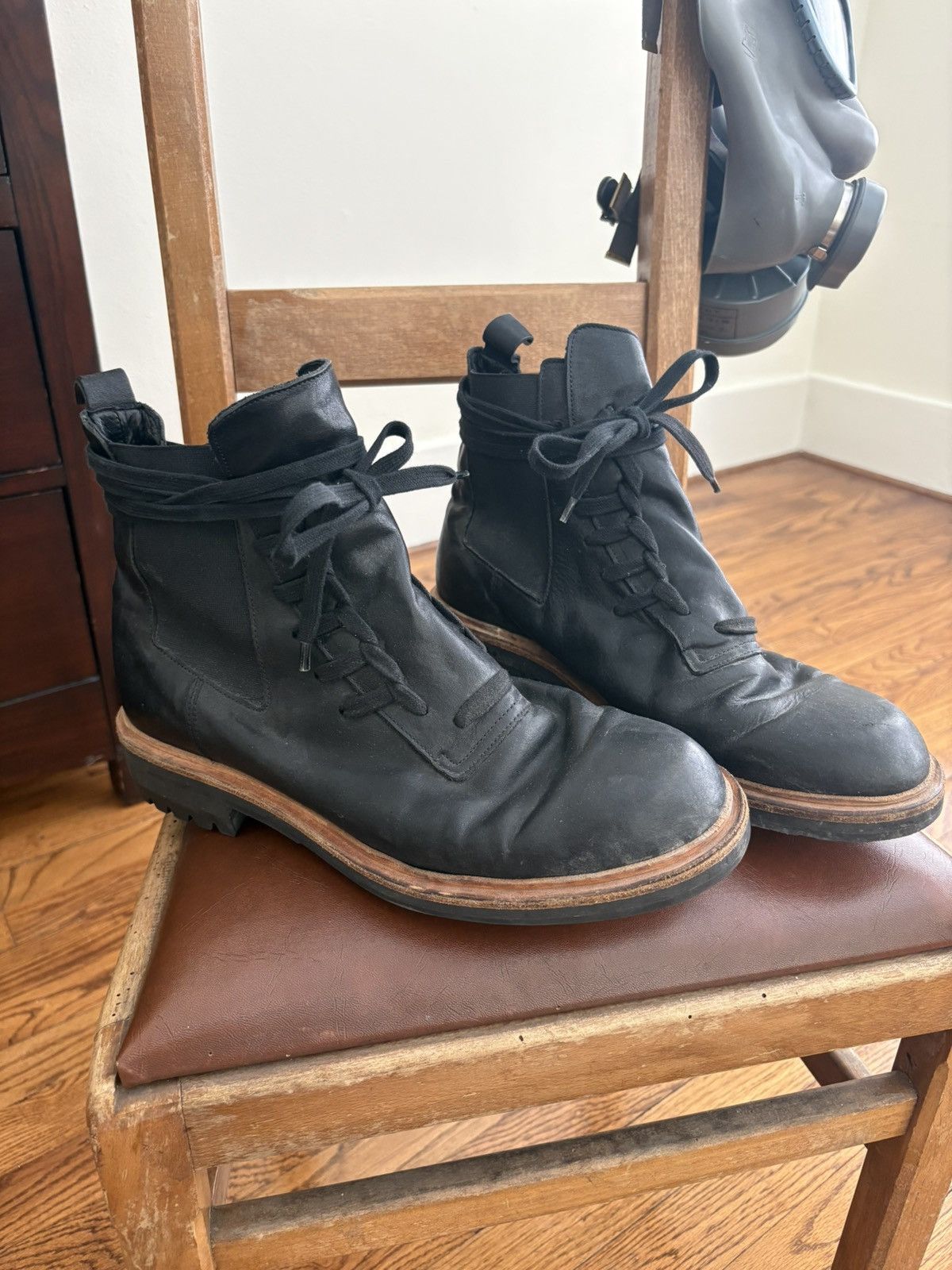 Kris Van Assche Kris Van Assche Spiral Zip Boots | Grailed