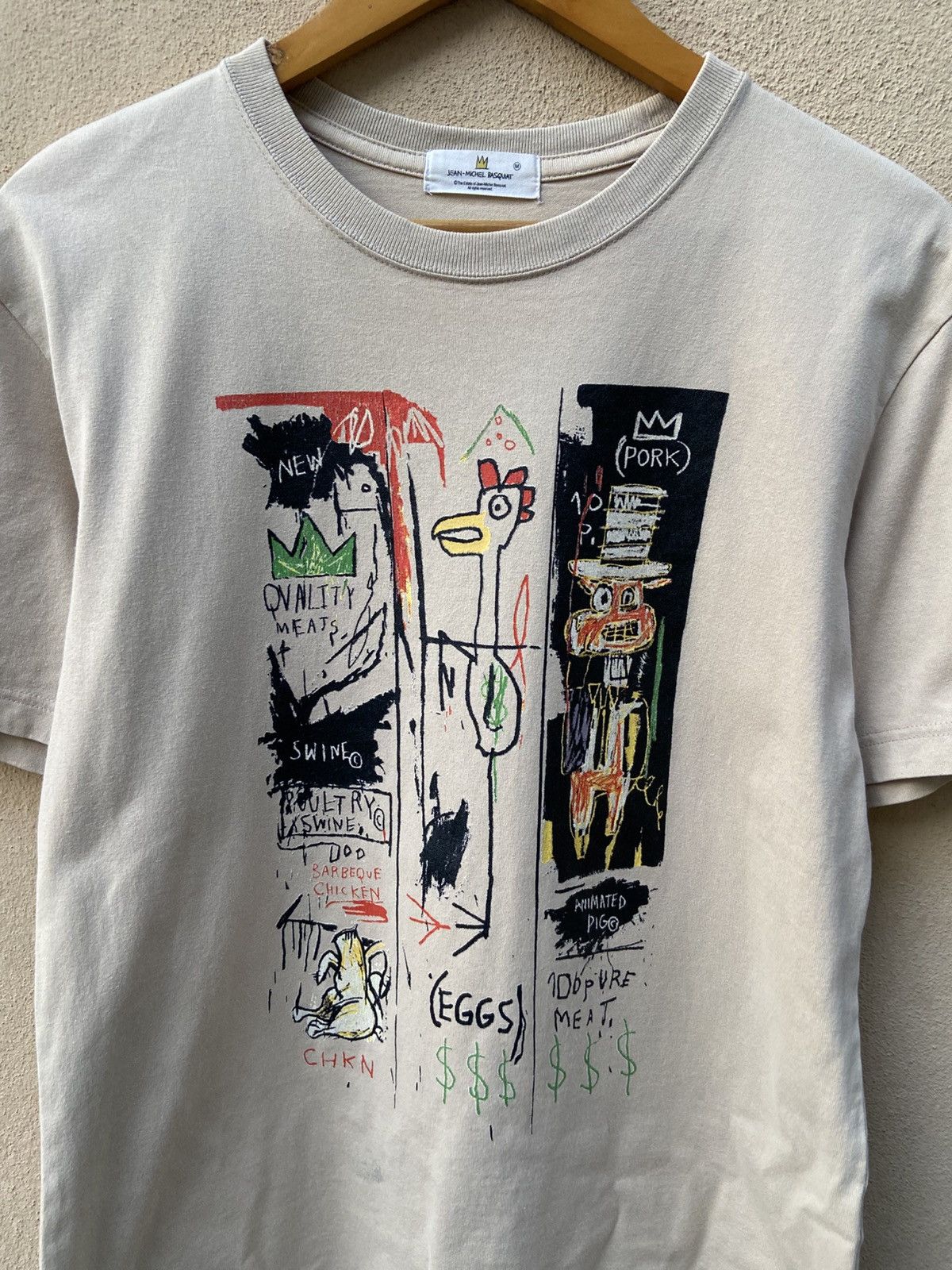 Jean-Michel Basquiat 🔥 Vintage Jean Mitchel Basquiat t shirt modern art Size US M / EU 48-50 / 2 - 1 Thumbnail