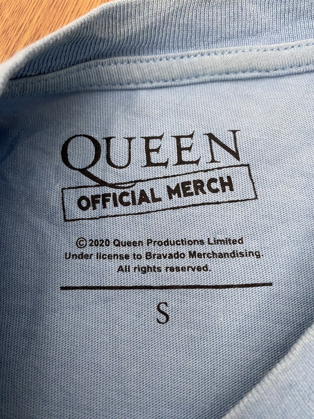 Band Tees × Vintage Queen official merch t-shirt Size US S / EU 44-46 / 1 - 3 Thumbnail