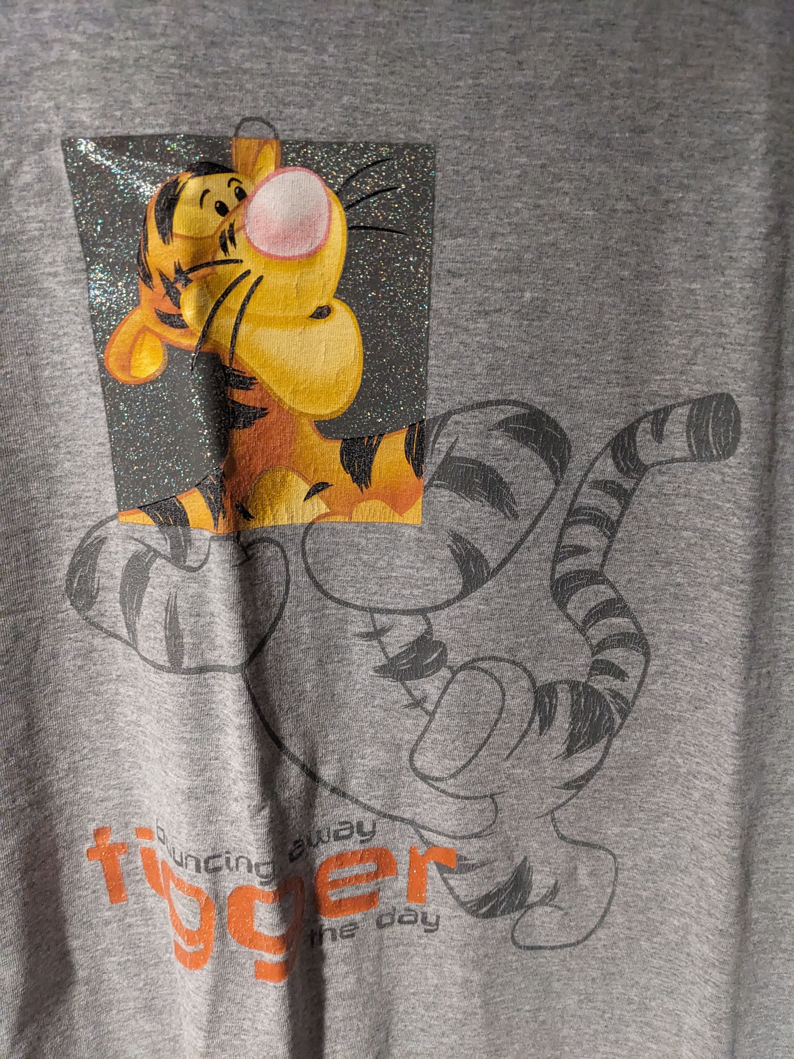 Disney × Vintage Vintage Y2K Winnie the Pooh Tigger Together Large T-Shirt Size US L / EU 52-54 / 3 - 5 Thumbnail
