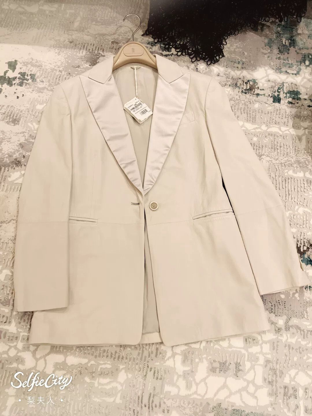 Brunello Cucinelli Brunello Cucinelli Leather Blazer Size US M / EU 48-50 / 2 - 1 Thumbnail