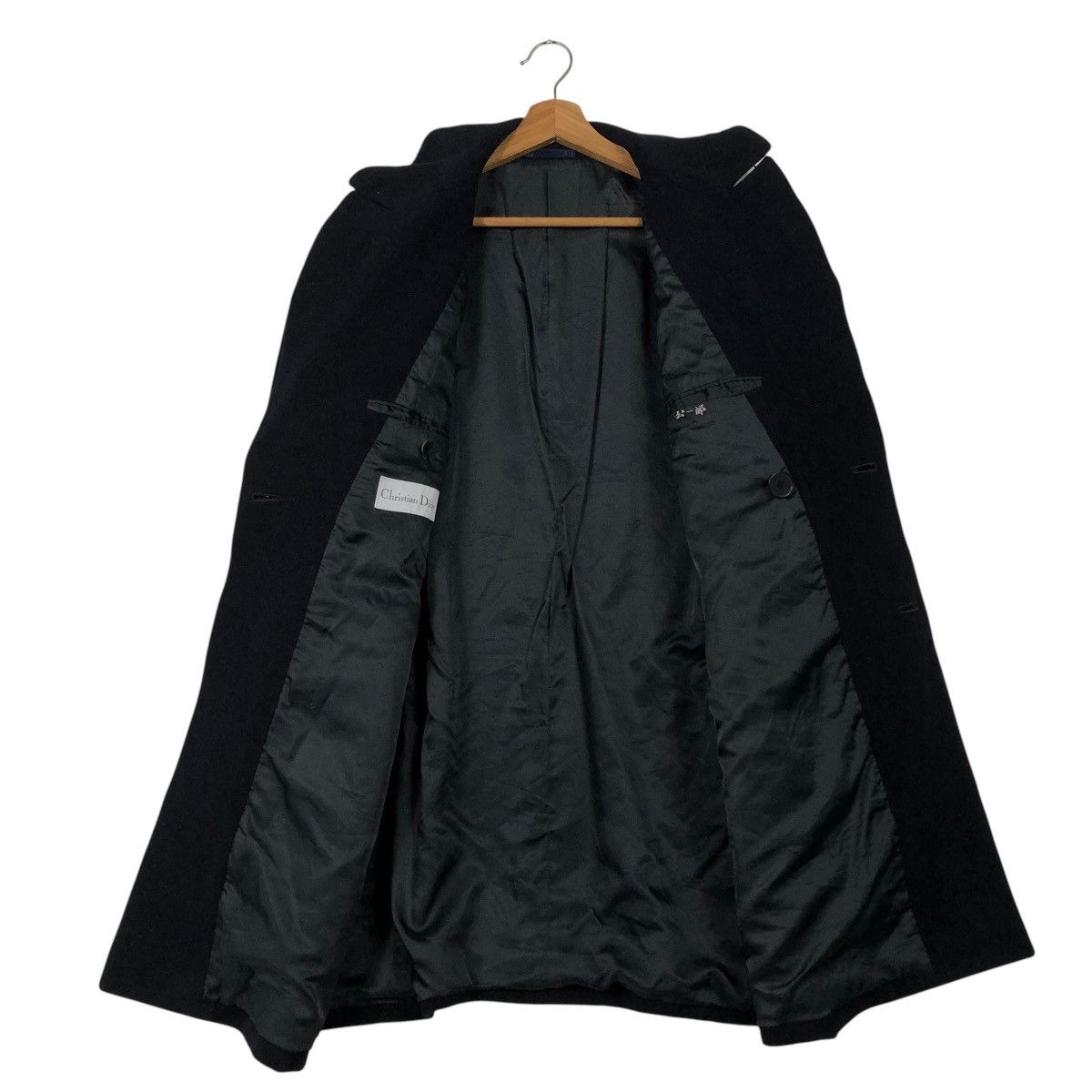 Christian Dior Monsieur 🔥RICH BLACK VINTAGE WOOL JACKET CHRISTIAN DIOR Size US L / EU 52-54 / 3 - 13 Thumbnail
