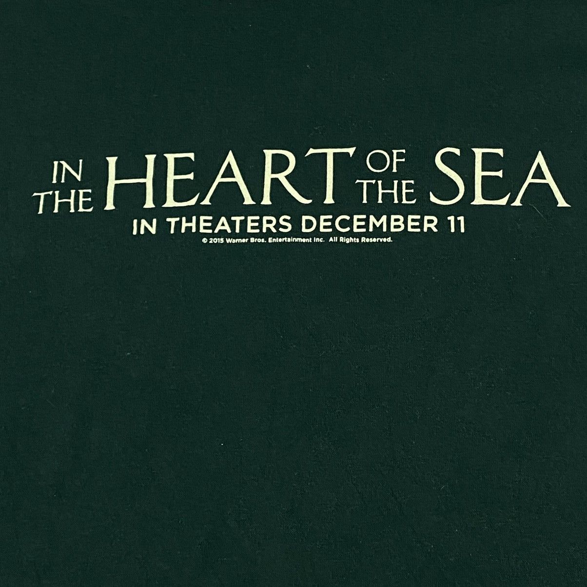 Vintage Movie in the heart of the sea film longsleeve Size US L / EU 52-54 / 3 - 2 Thumbnail