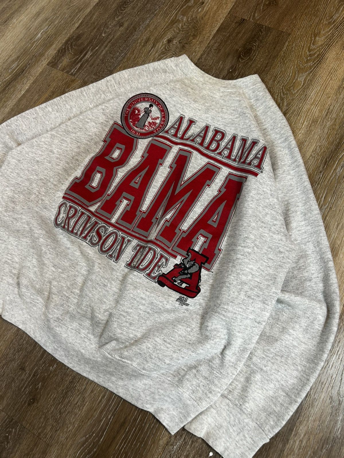 Vintage Super sick vintage Alabama crewneck Size US XL / EU 56 / 4 - 2 Thumbnail