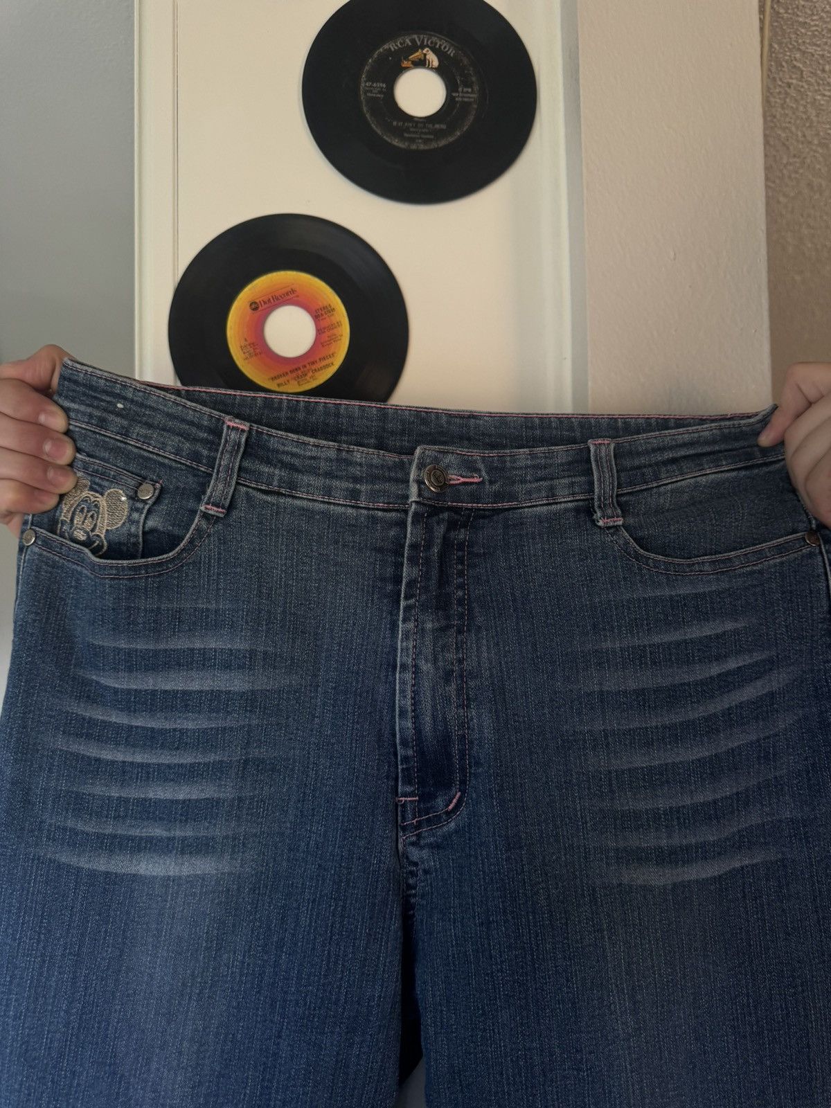 Disney Vintage Disney Jeans Size 36" / US 14 / IT 50 - 2 Thumbnail