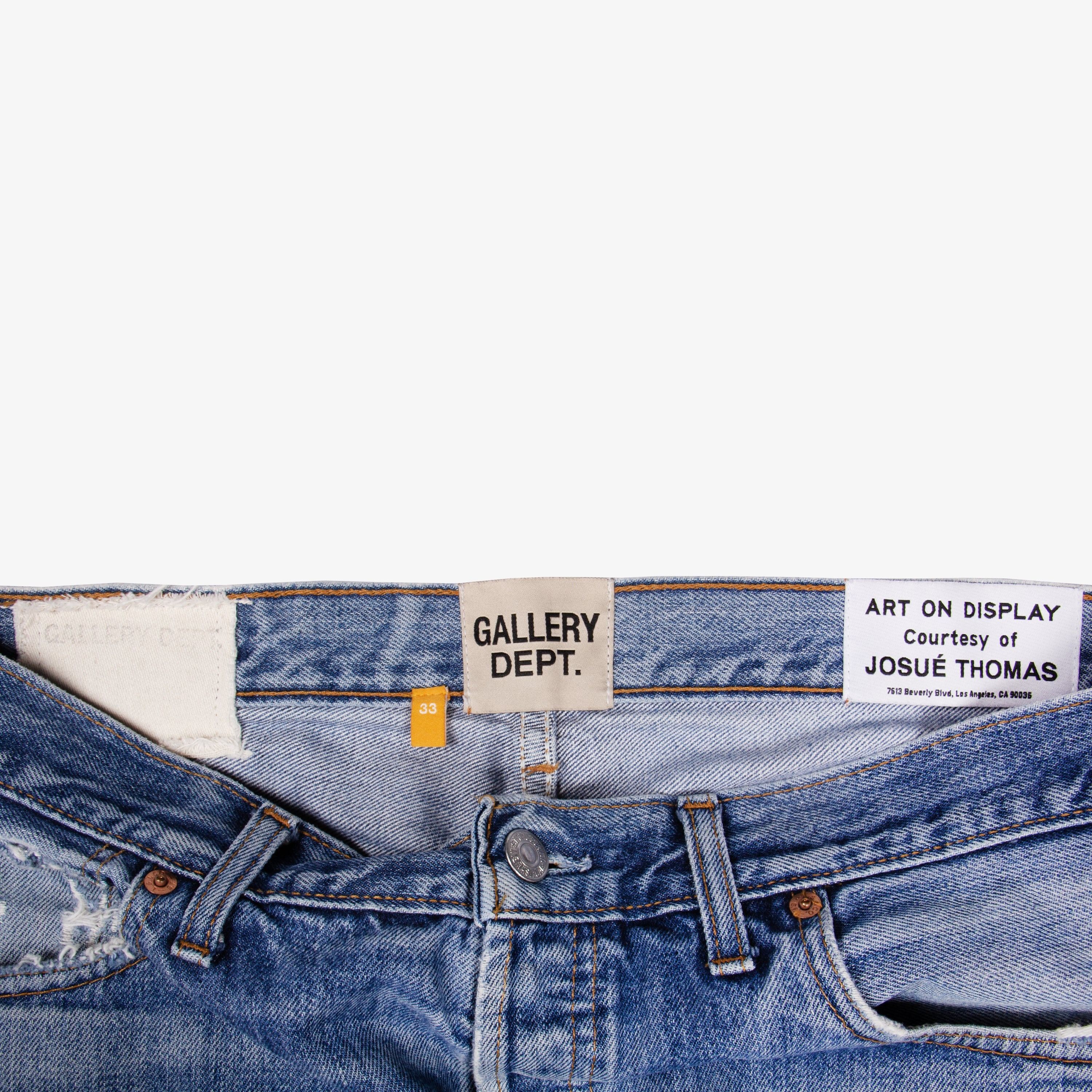 Gallery Dept. GALLERY DEPT. 5001 DENIM Size US 33 - 3 Thumbnail