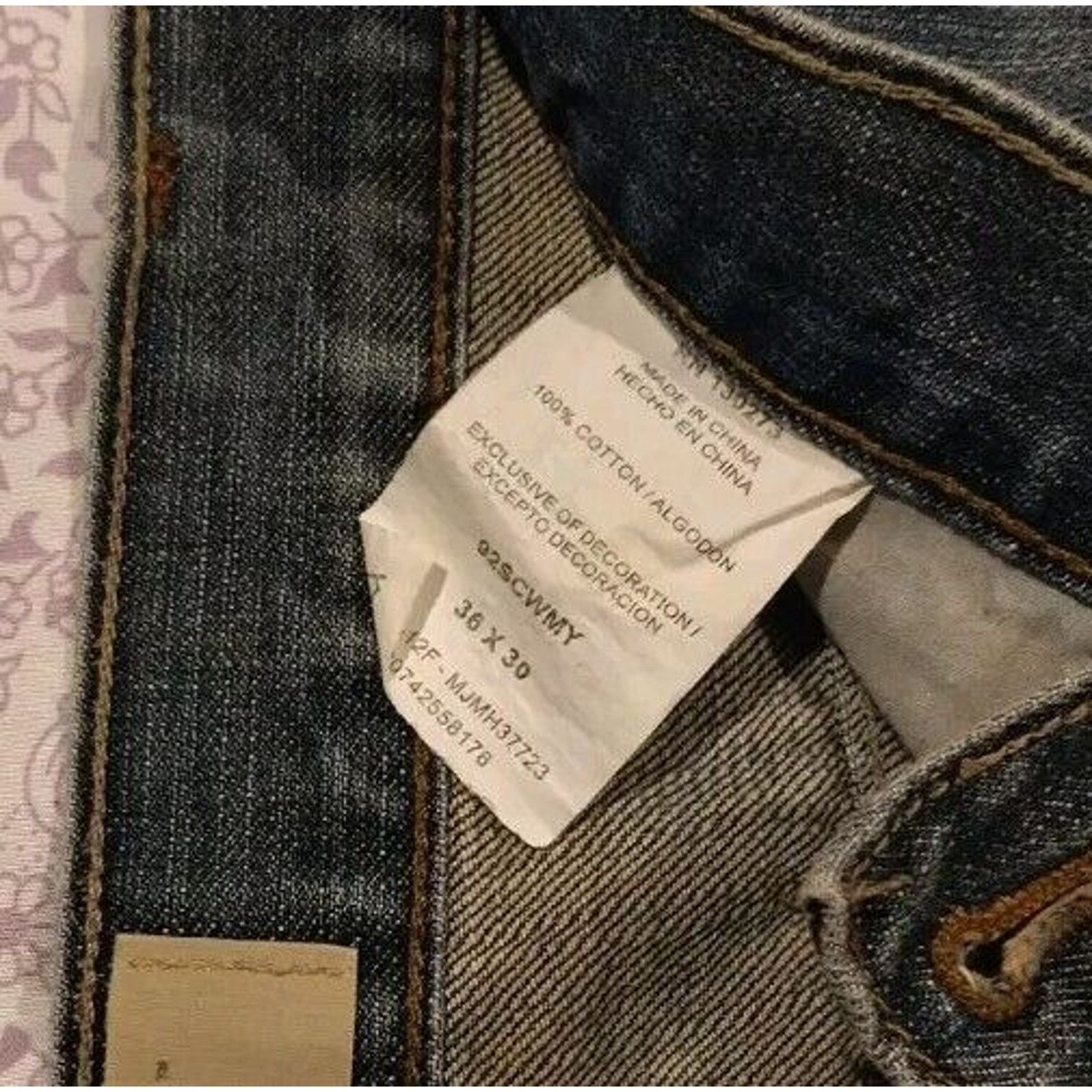 Wrangler Wrangler Jeans Company Slim Straight Cut Pre-owned 36 X 30 Size US 36 / EU 52 - 4 Thumbnail