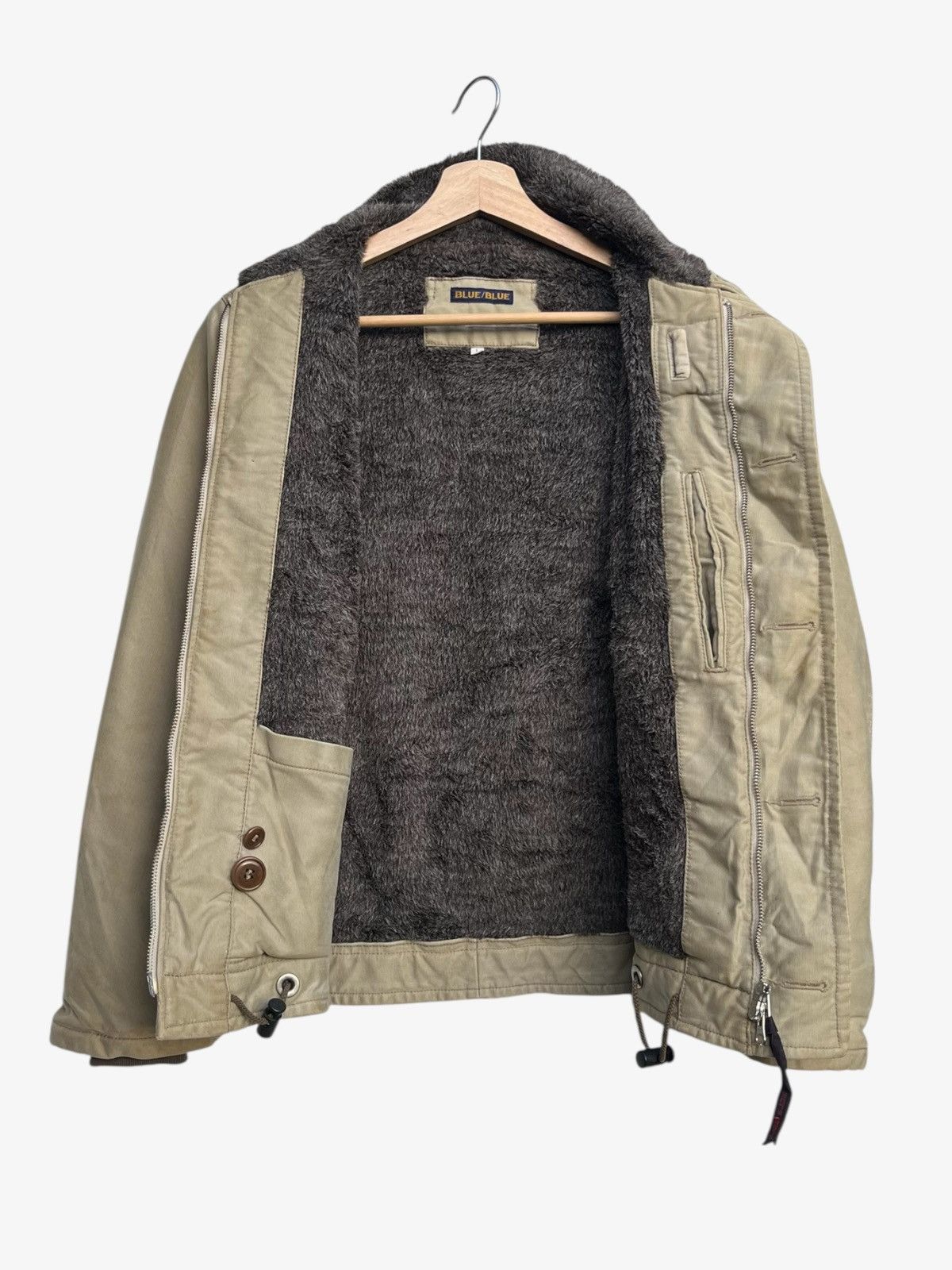 Blue Blue Japan Vintage Blue Blue Japan Khaki N1 Deck Jacket Size US S / EU 44-46 / 1 - 4 Thumbnail