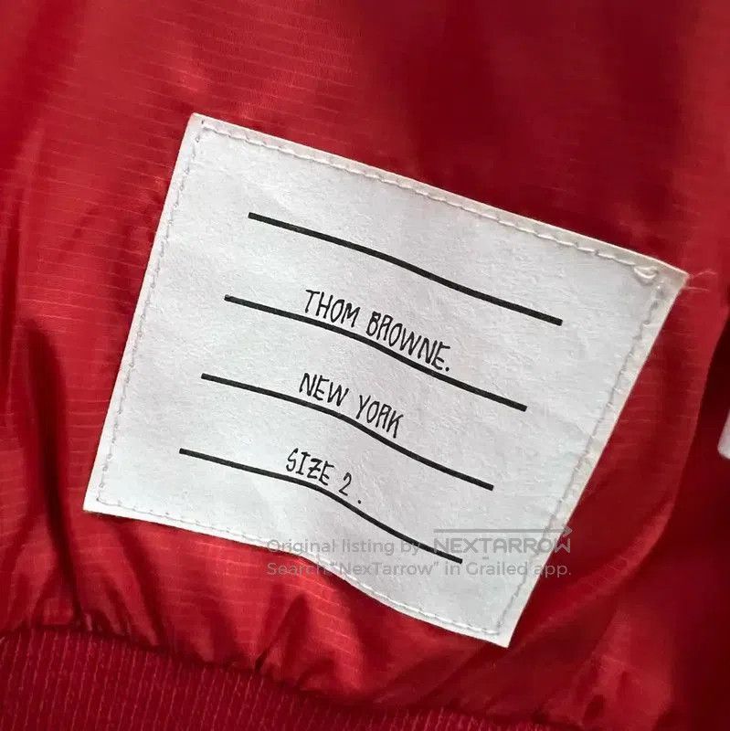 Thom Browne Thom Browne Color Block Cotton Jacket . Size XXS / US 00 / IT 34 - 2 Thumbnail