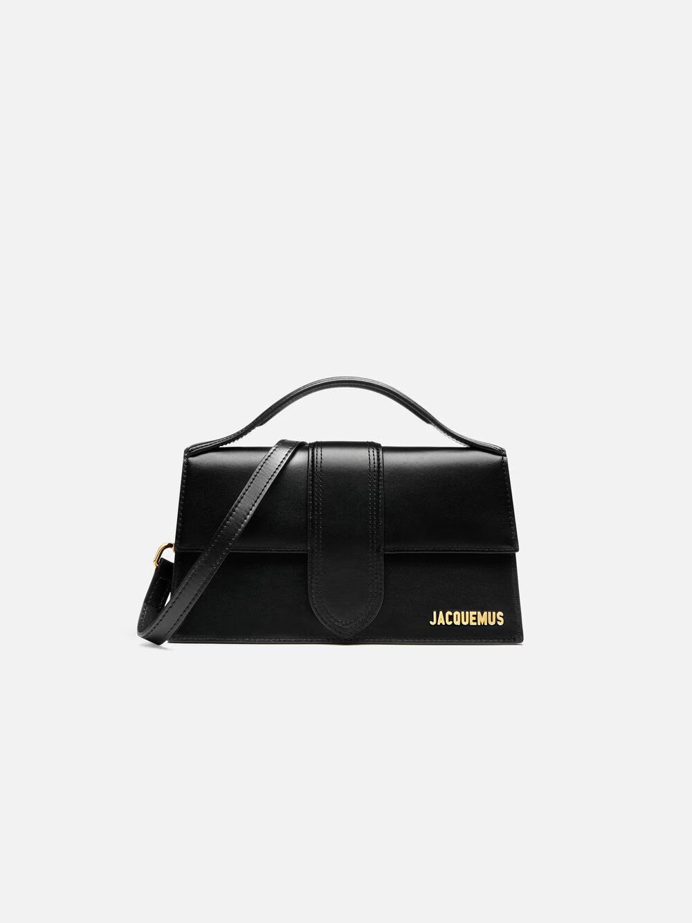 Jacquemus o1la1rc1a0925 Size: OS / Large Bambino Bag in Black Size ONE SIZE - 1 Thumbnail