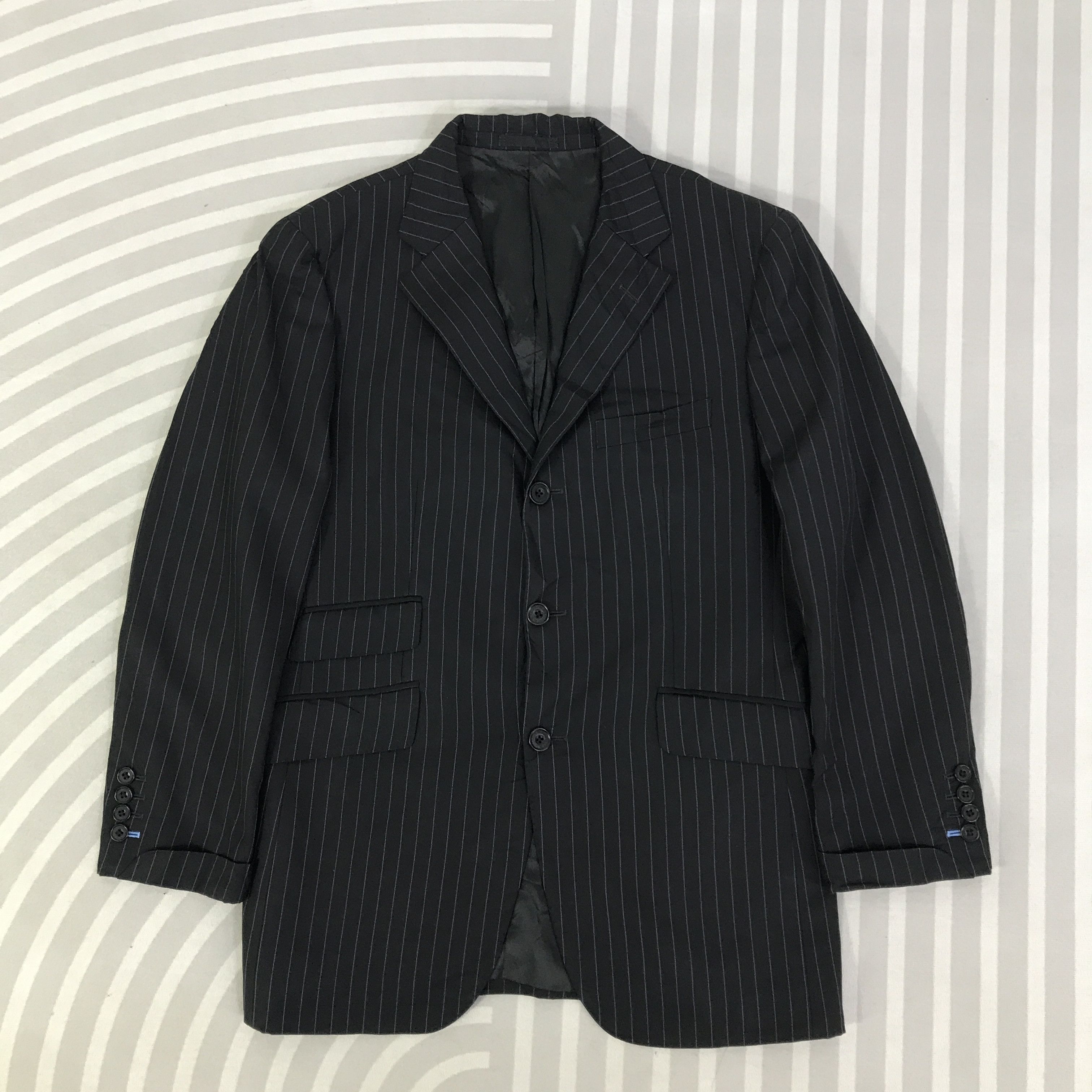 Burberry Vintage Burberry Black Label Blazers coat K126B10 Size US M / EU 48-50 / 2 - 1 Thumbnail