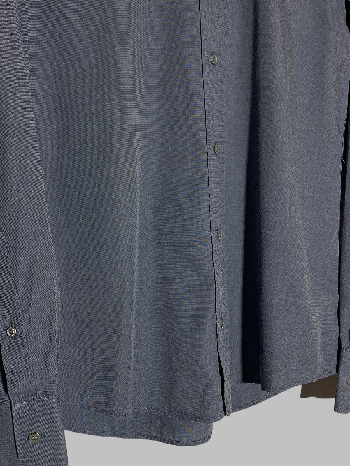 Gucci Vintage Gucci Gray Button Up Dress Shirt Rare Size US M / EU 48-50 / 2 - 4 Thumbnail