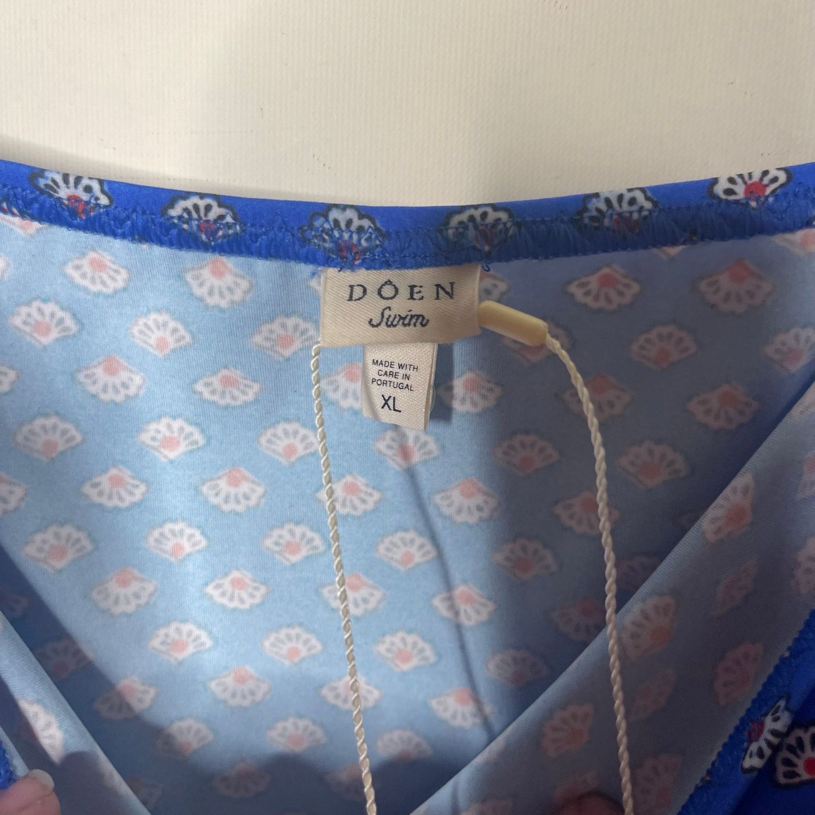DOEN Doen Marbella Maillot one piece in blue shell XL Size ONE SIZE - 7 Thumbnail