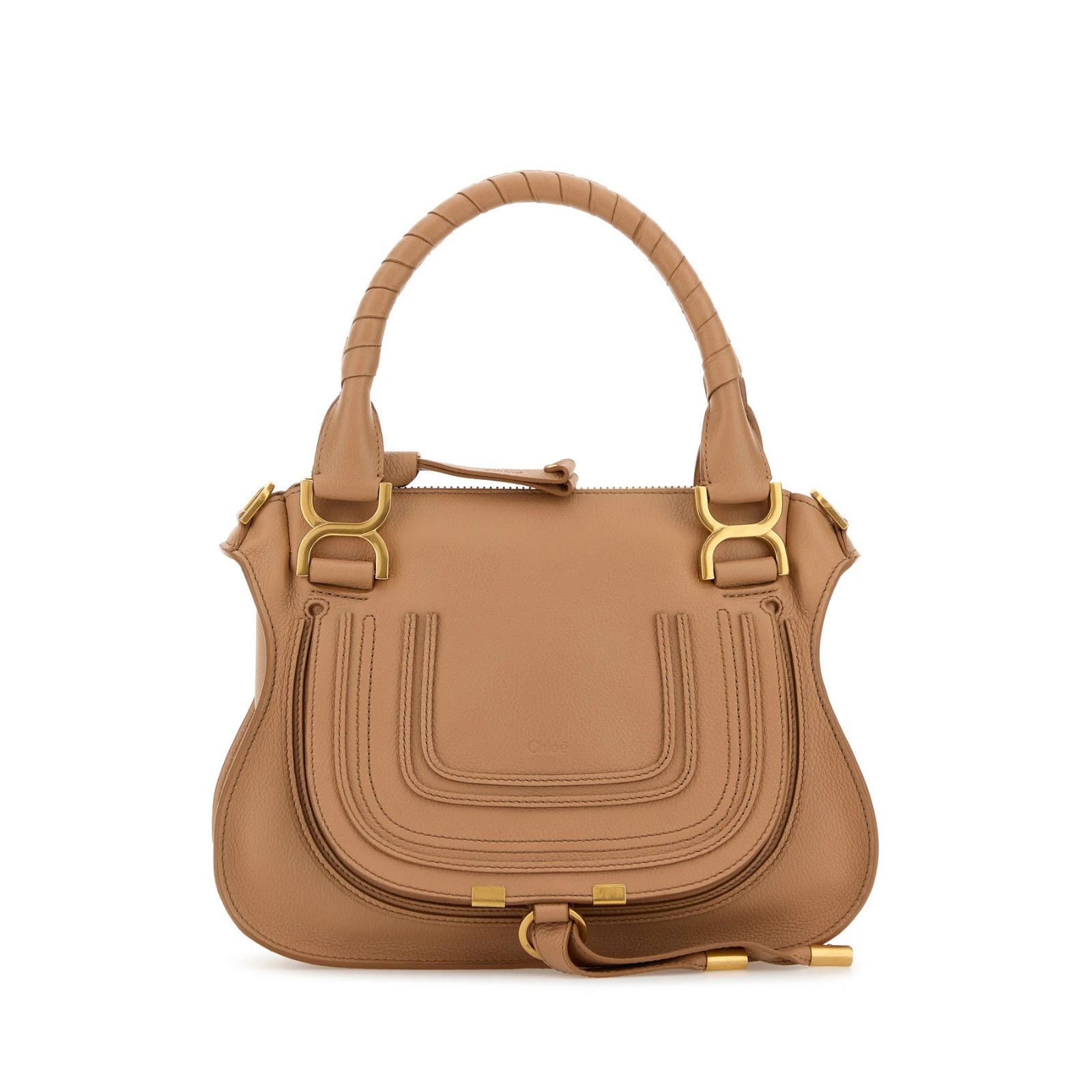 Chloe Chloe $2490 Small Hobo Light Tan Grained Leather Shoulder Ba Size ONE SIZE - 1 Thumbnail