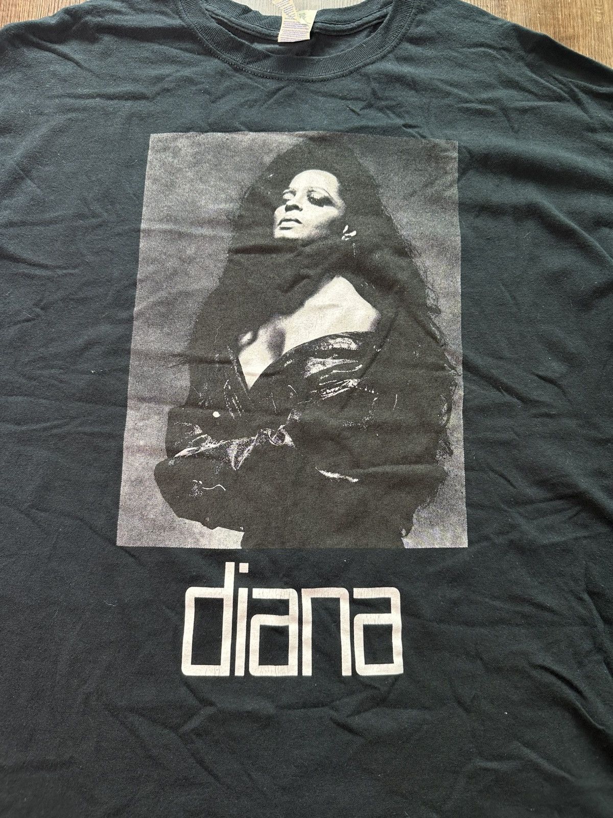Vintage Diana Ross Vintage T-Shirt Size US XL / EU 56 / 4 - 2 Thumbnail